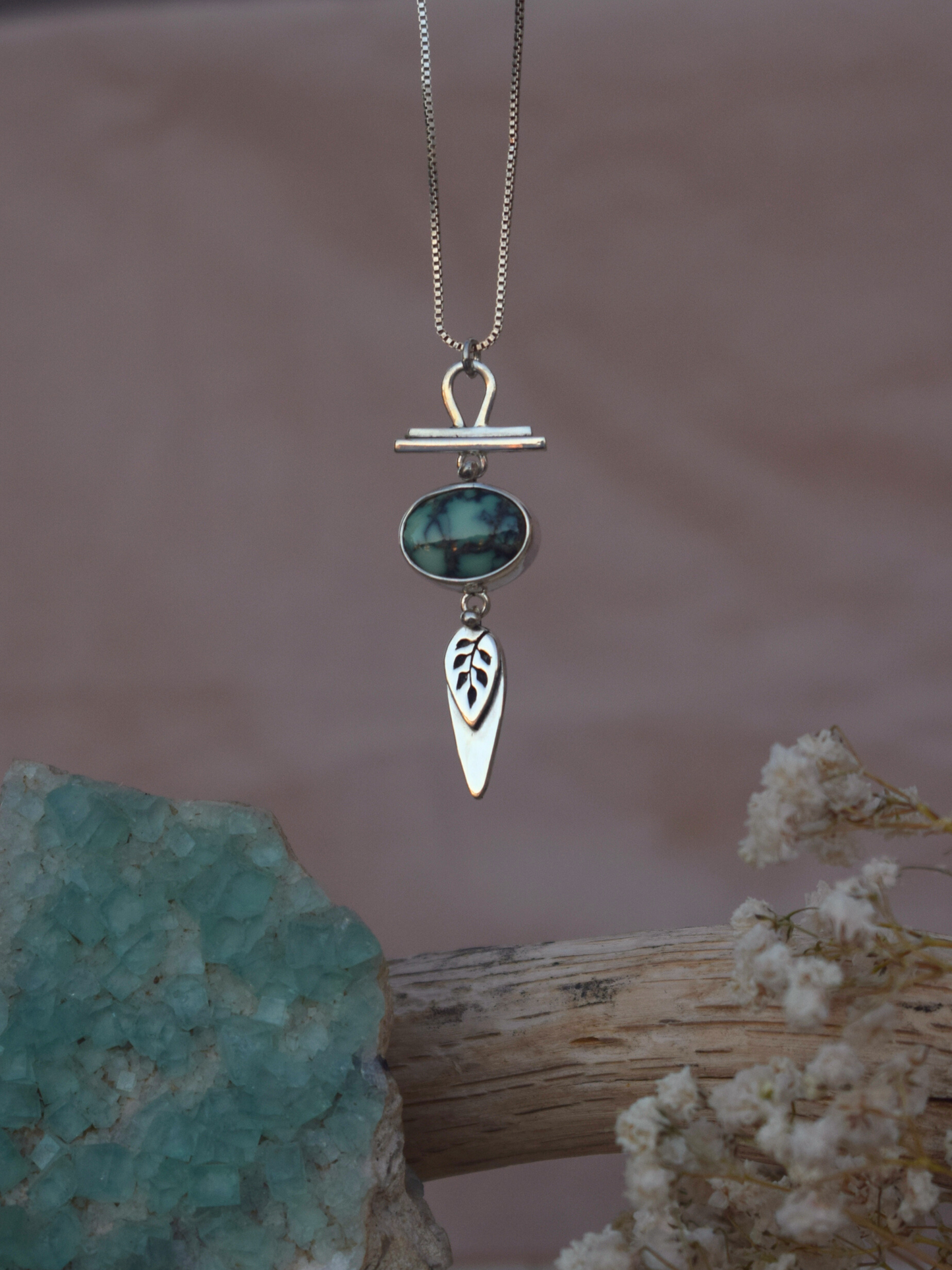 Key Of Life Pendant - Variscite
