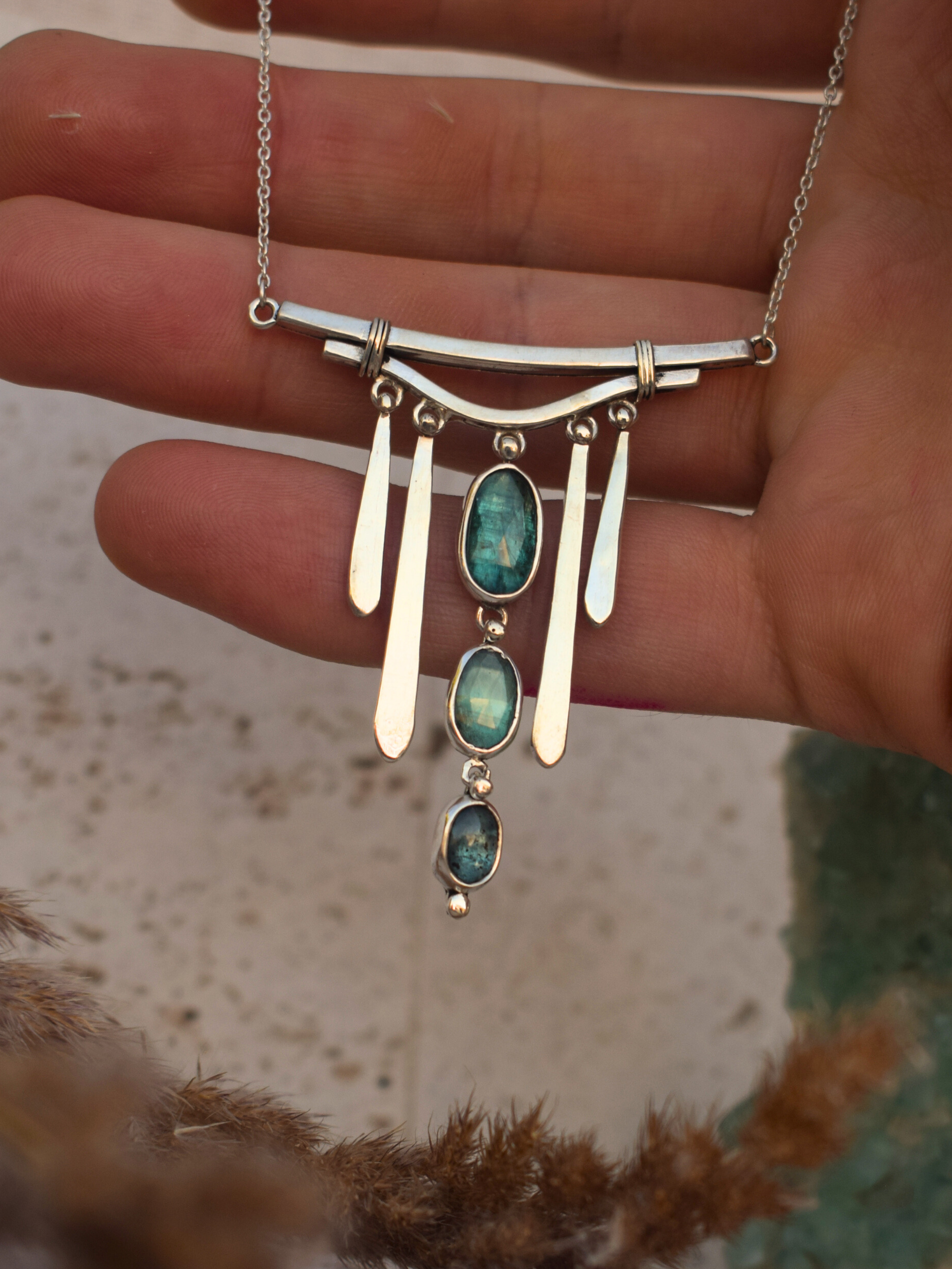 Kyanite Guardian Necklace