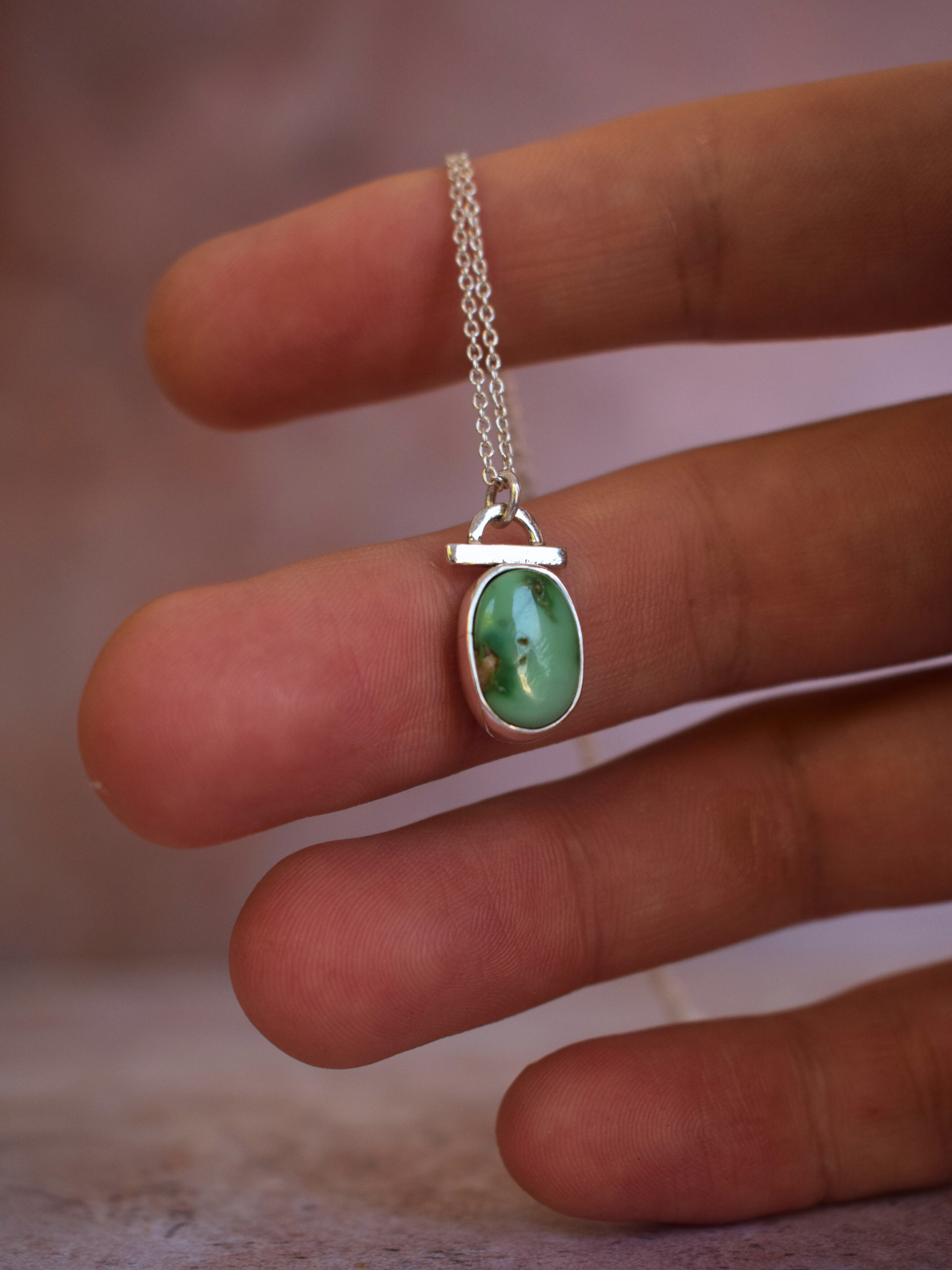 Nurture necklace - Emerald Valley Turquoise