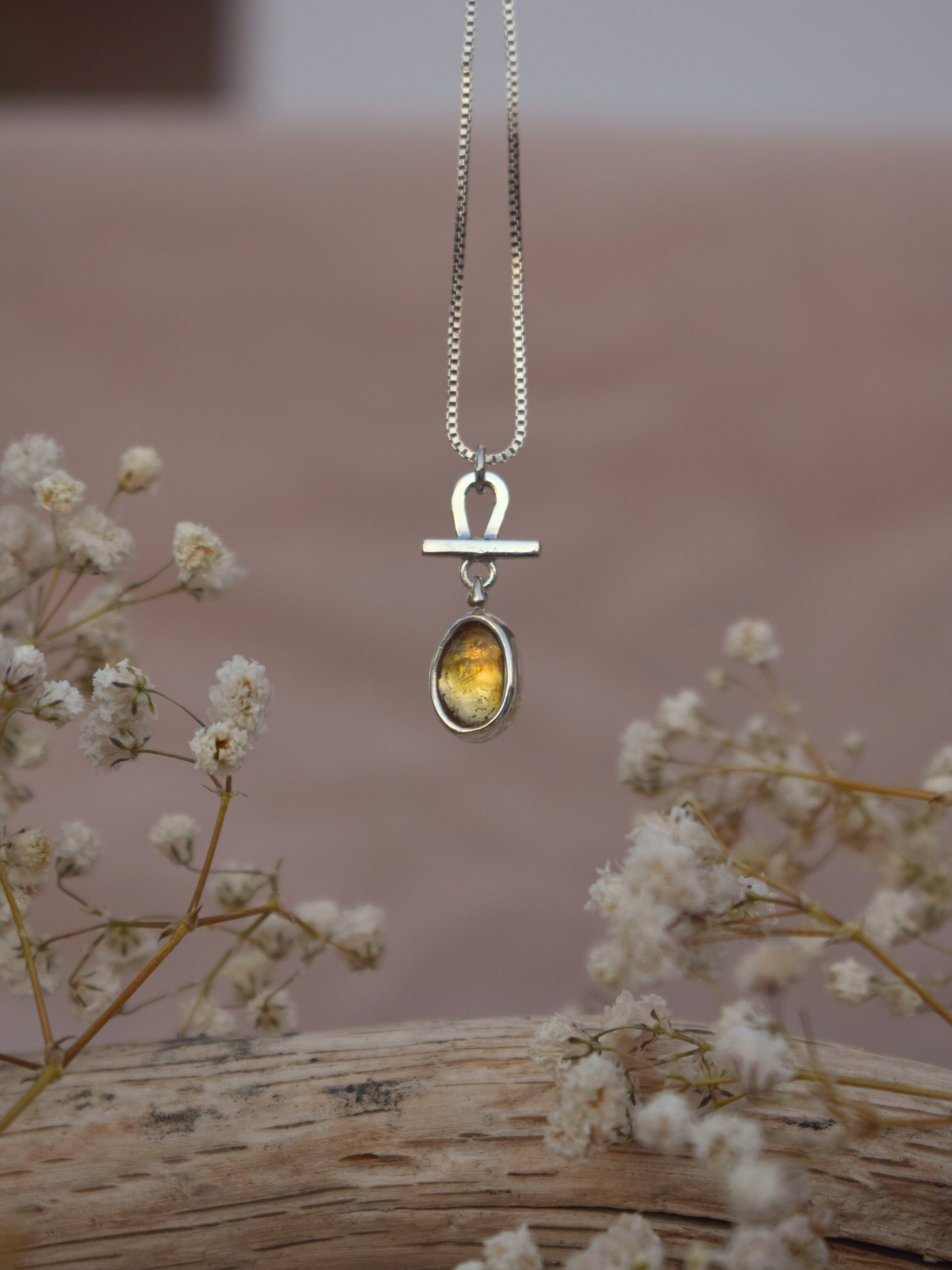 Vita Necklace - Citrine