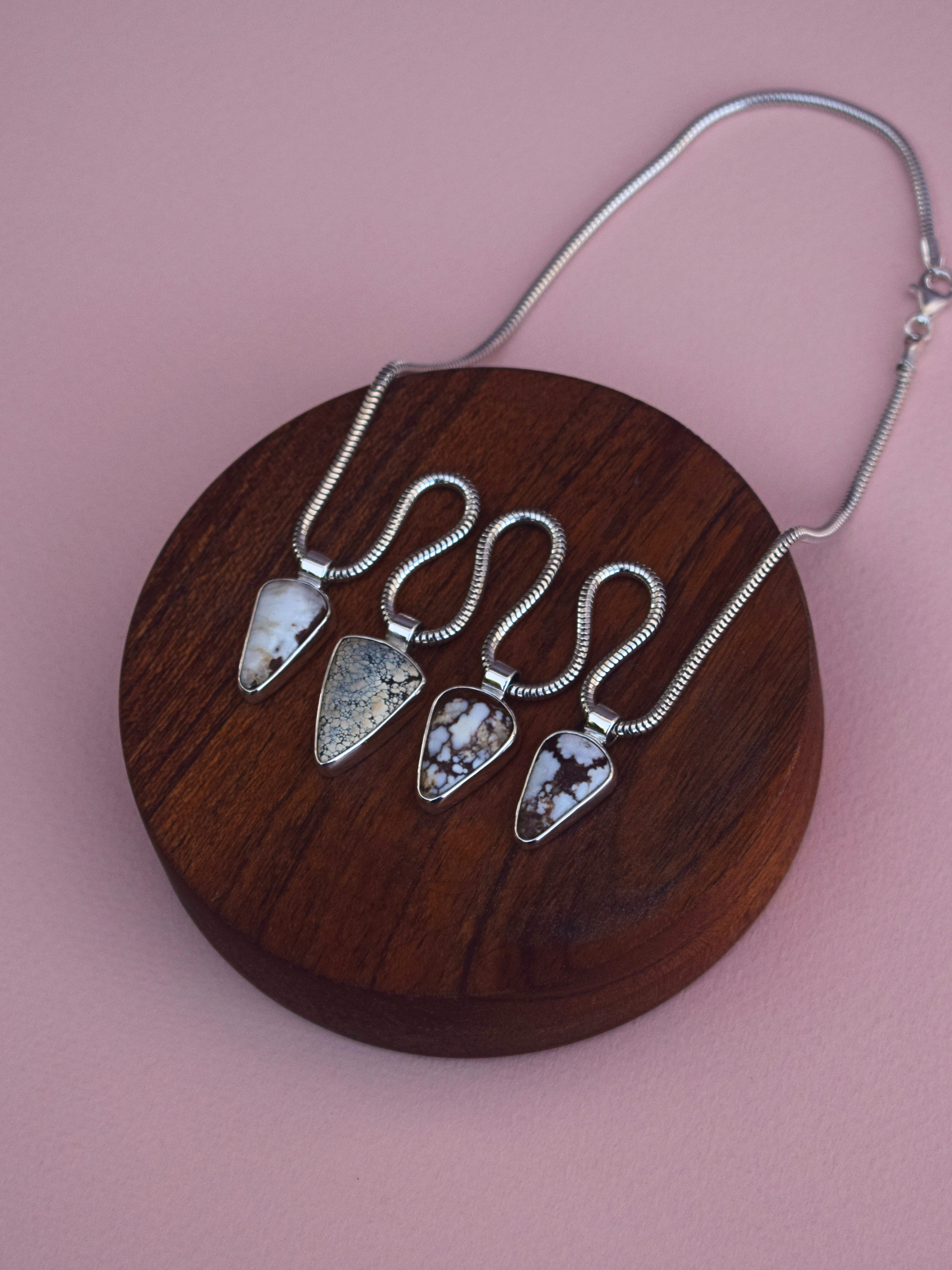 The Sovereign Light Necklace - Ivory Creek Variscite