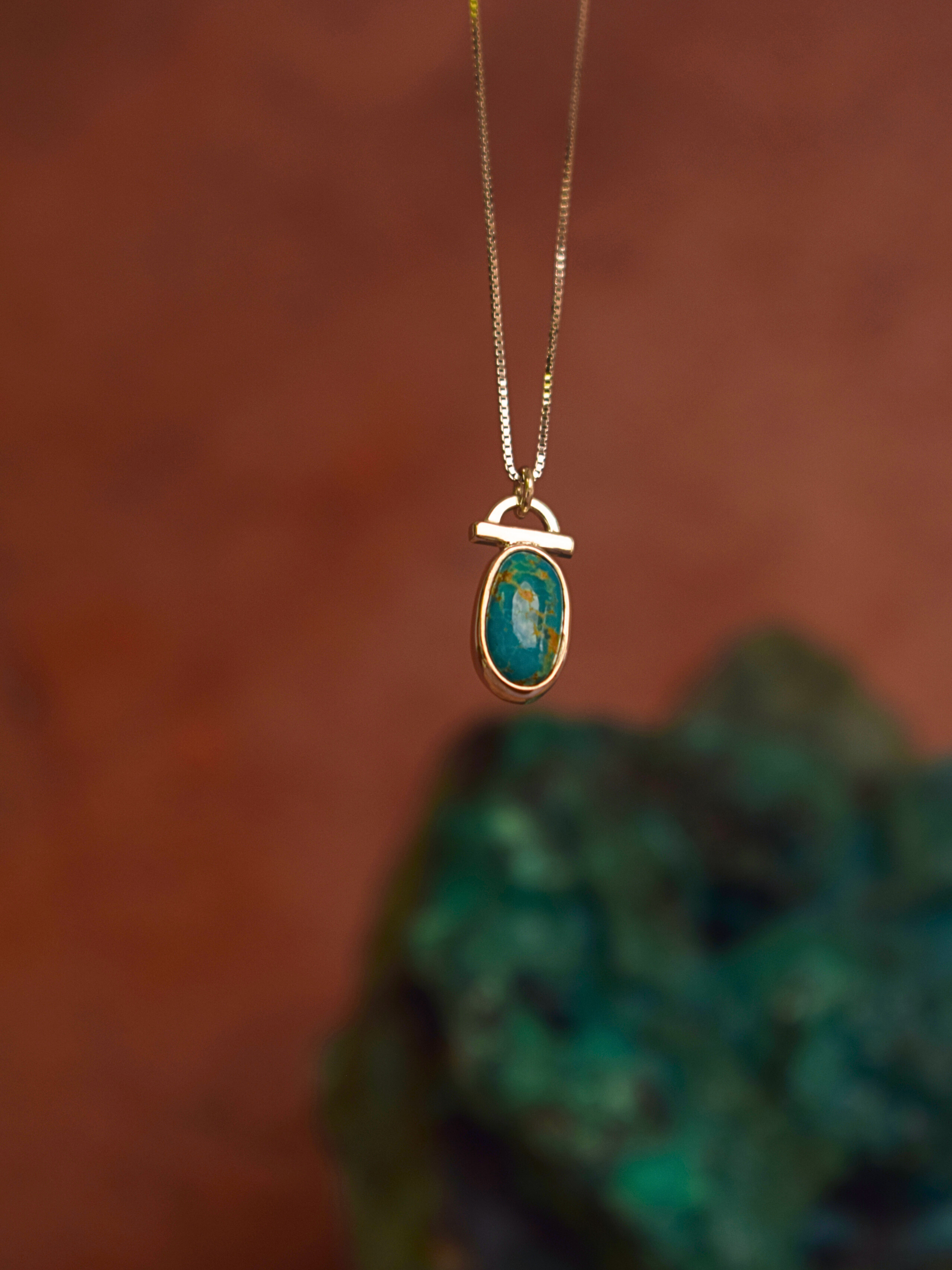 Nurture Pendant - Carico Lake Turquoise