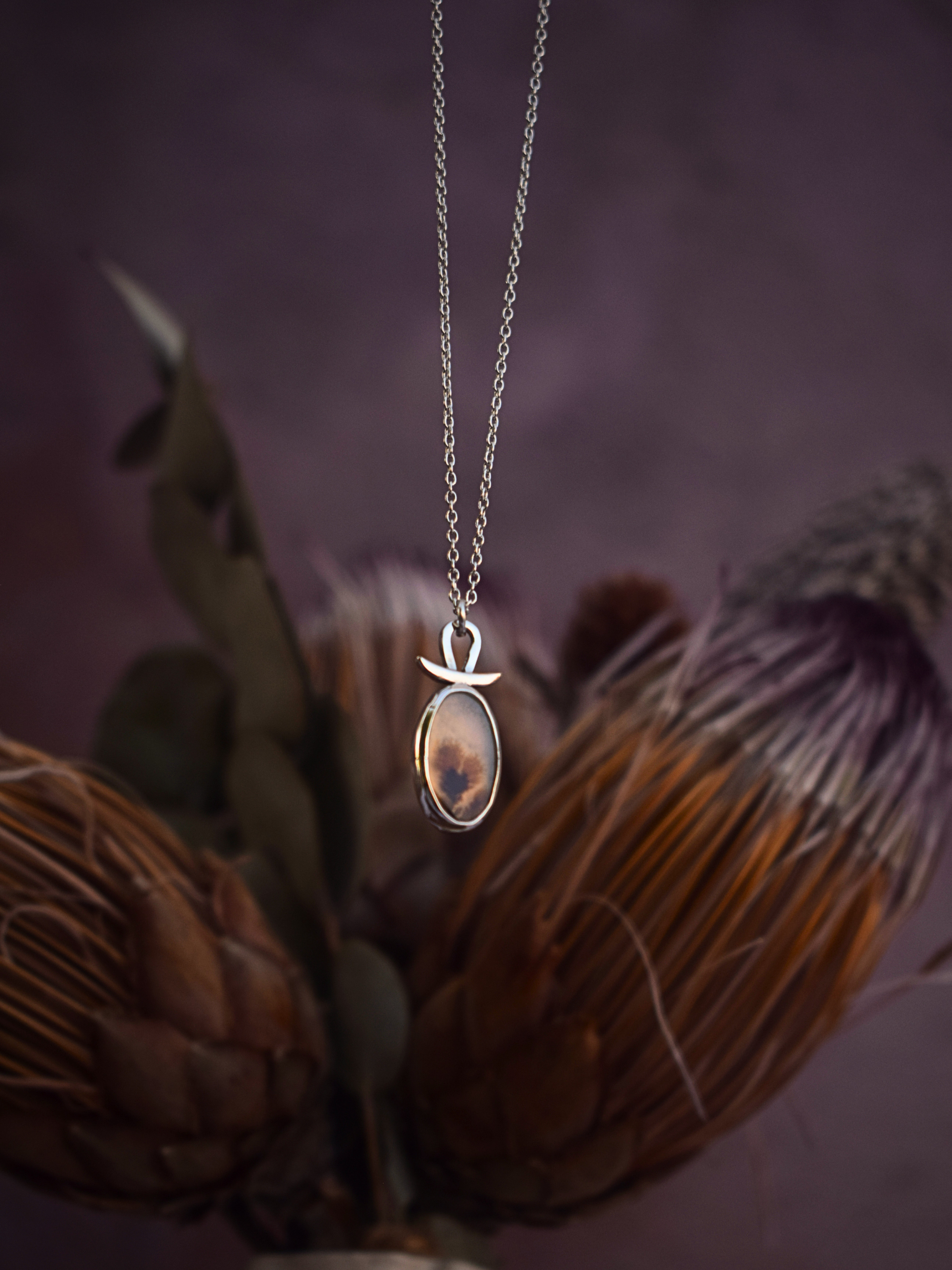 First Light Necklace | Dendritic Agate