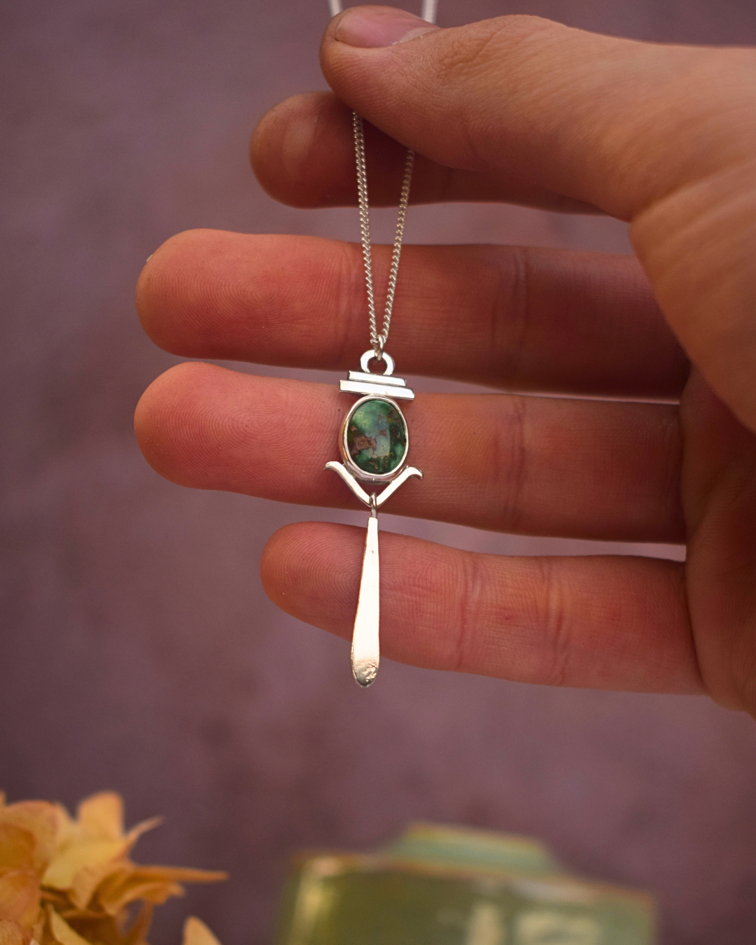 Sacred Light Necklace - Sierra Bella Turquoise