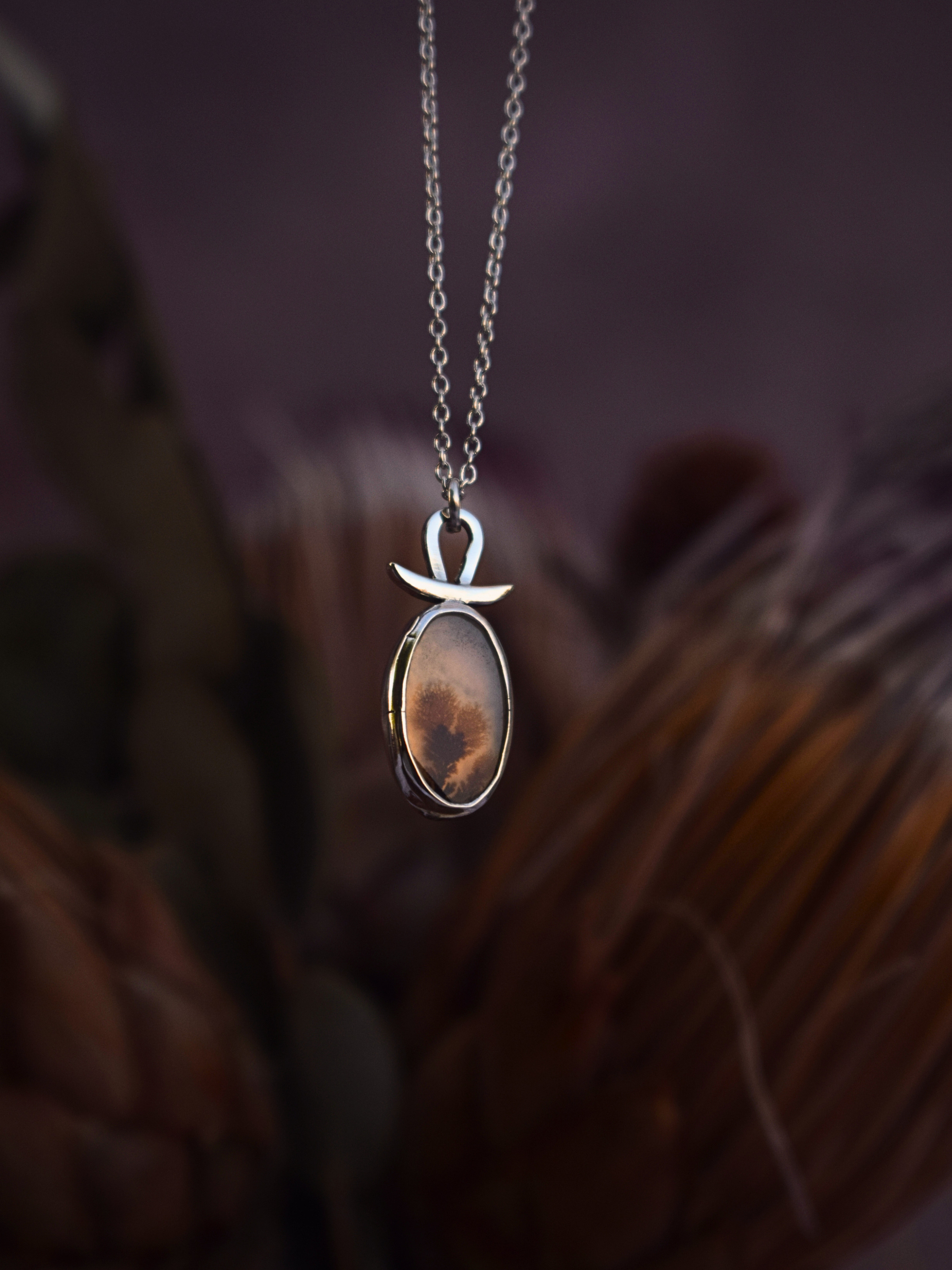 First Light Necklace | Dendritic Agate