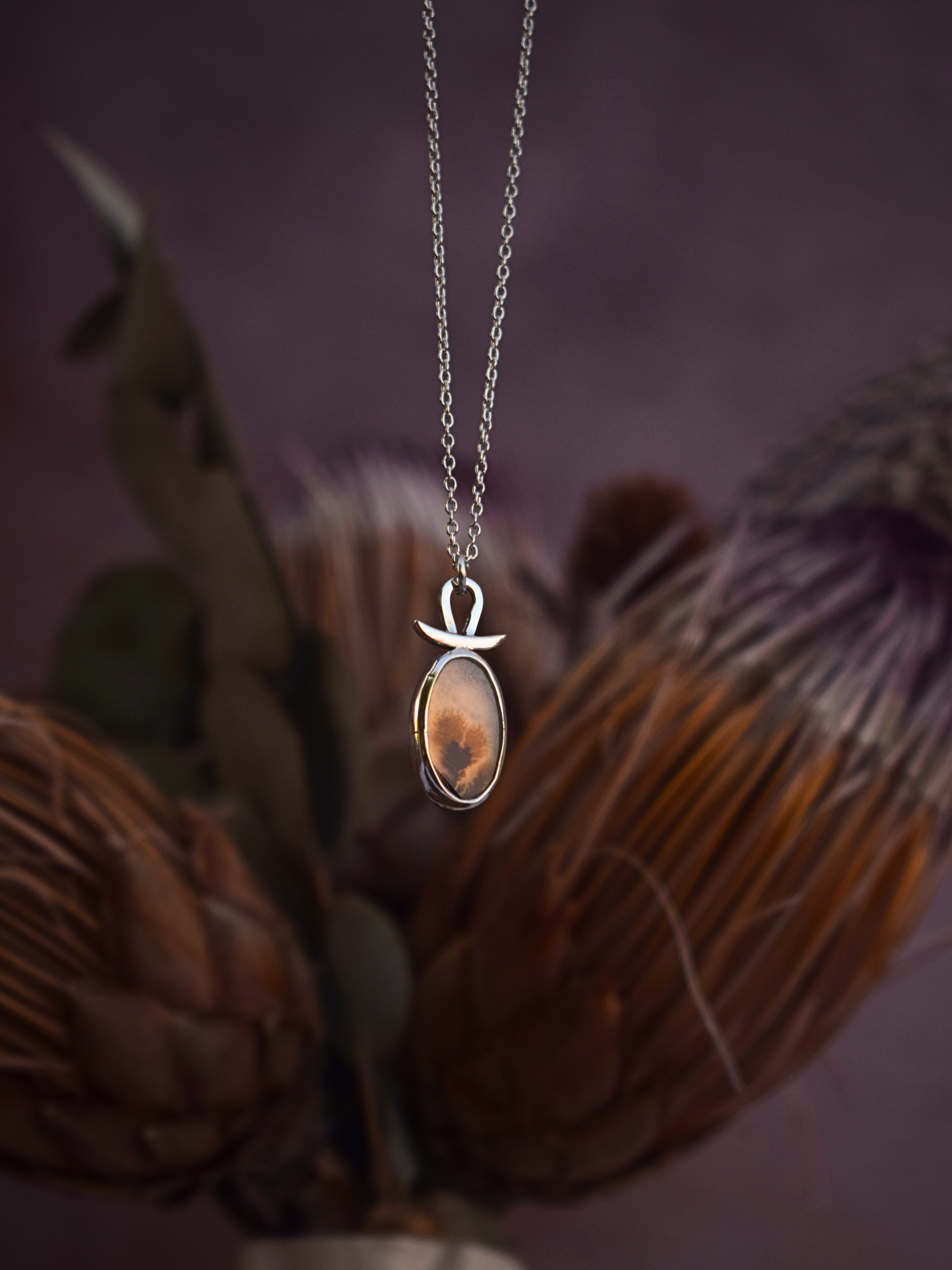 First Light Necklace | Dendritic Agate