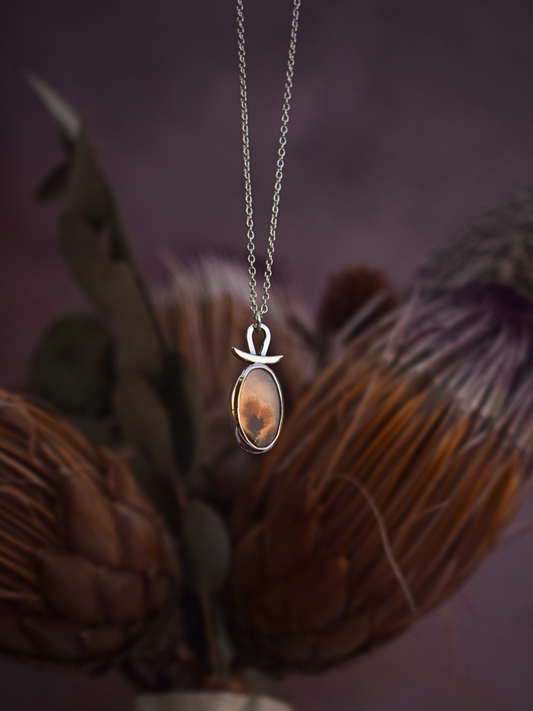 First Light Necklace | Dendritic Agate