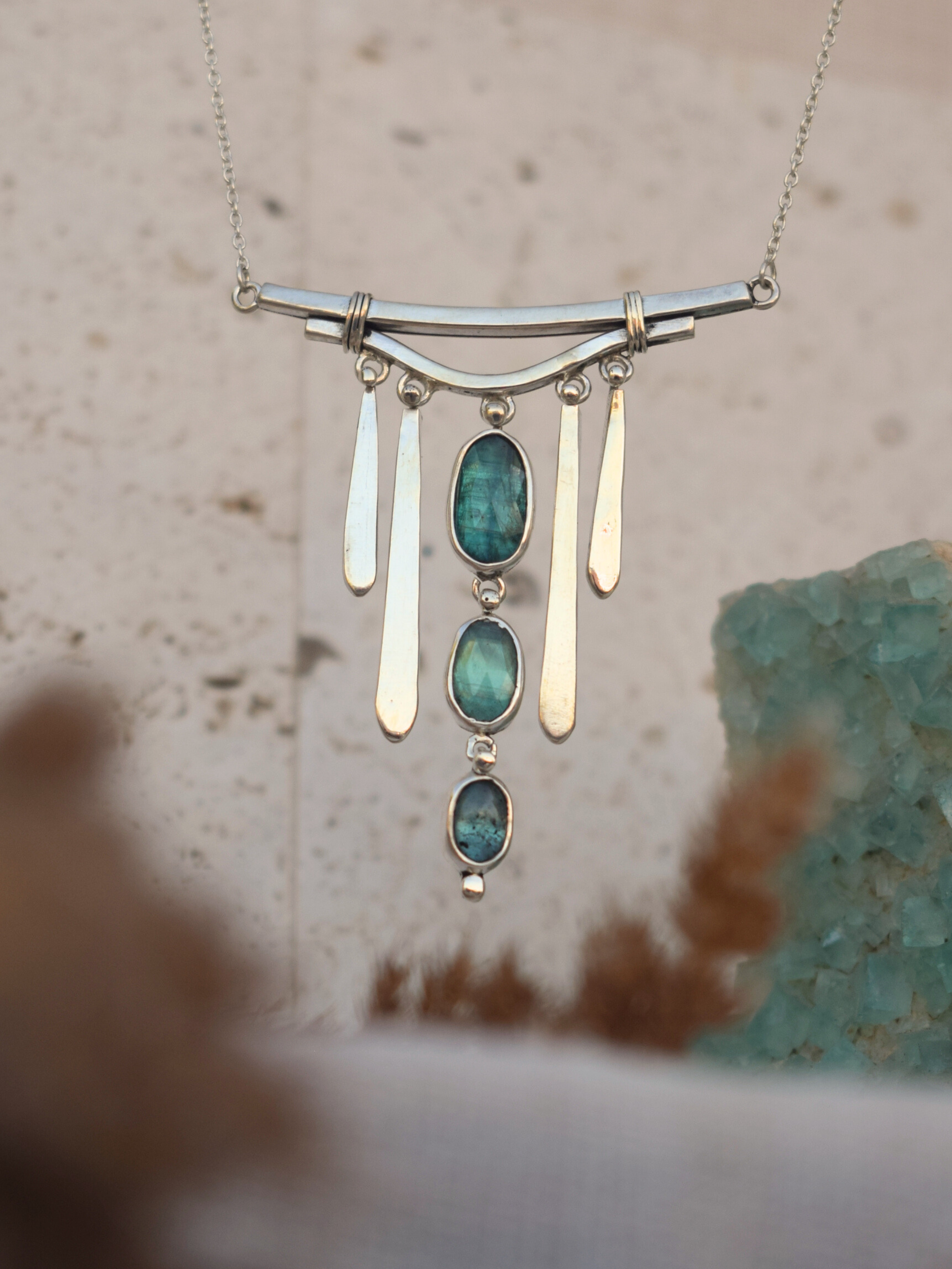 Kyanite Guardian Necklace