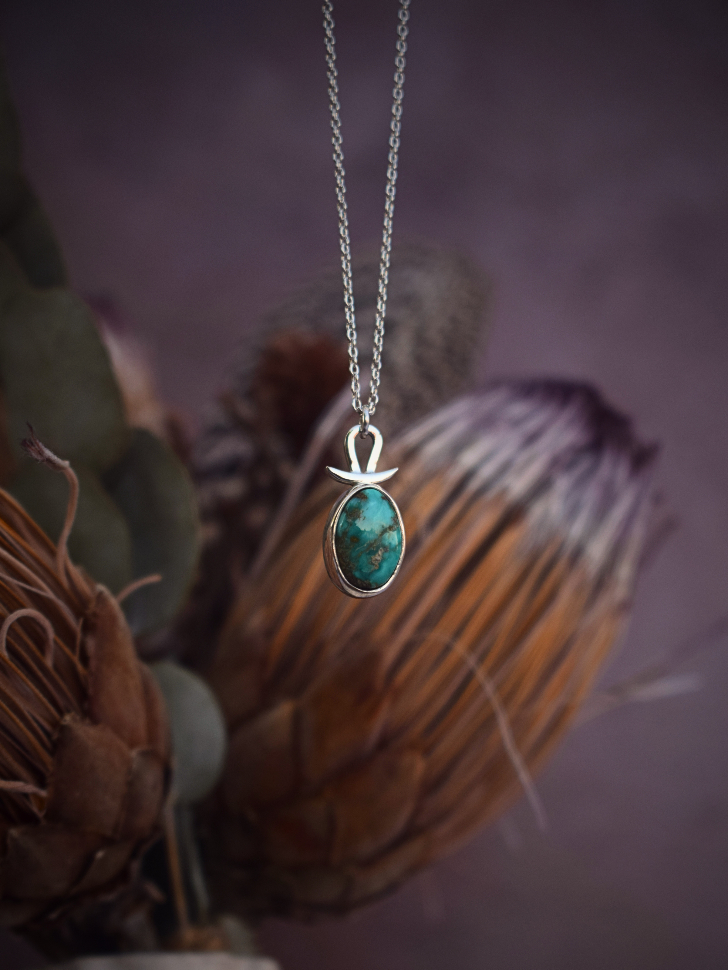 First Light Necklace | Fox Turquoise