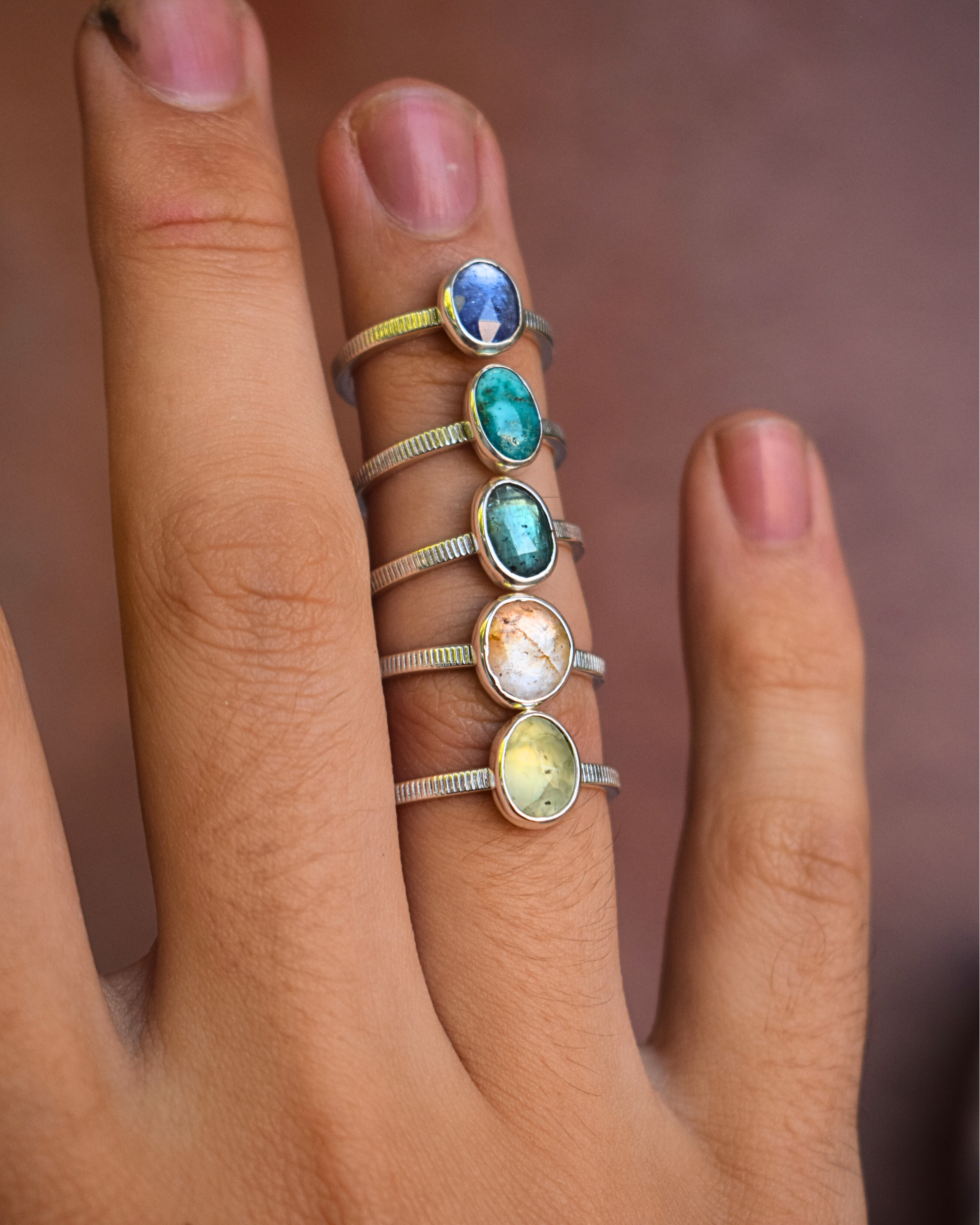 The Devotion Ring — Carico Lake Turquoise