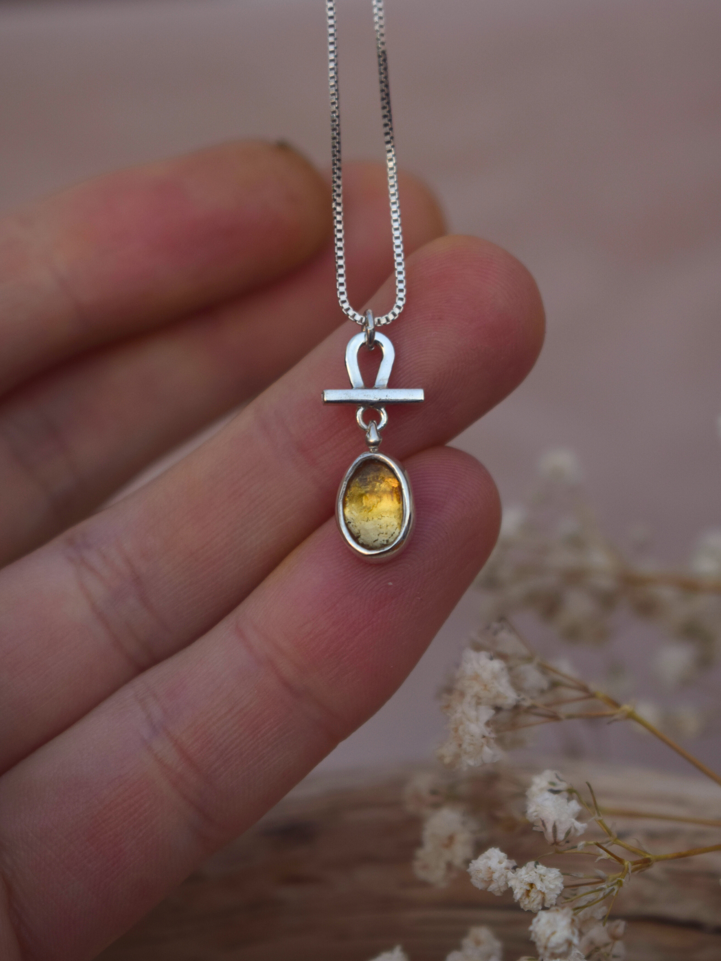 Vita Necklace - Citrine