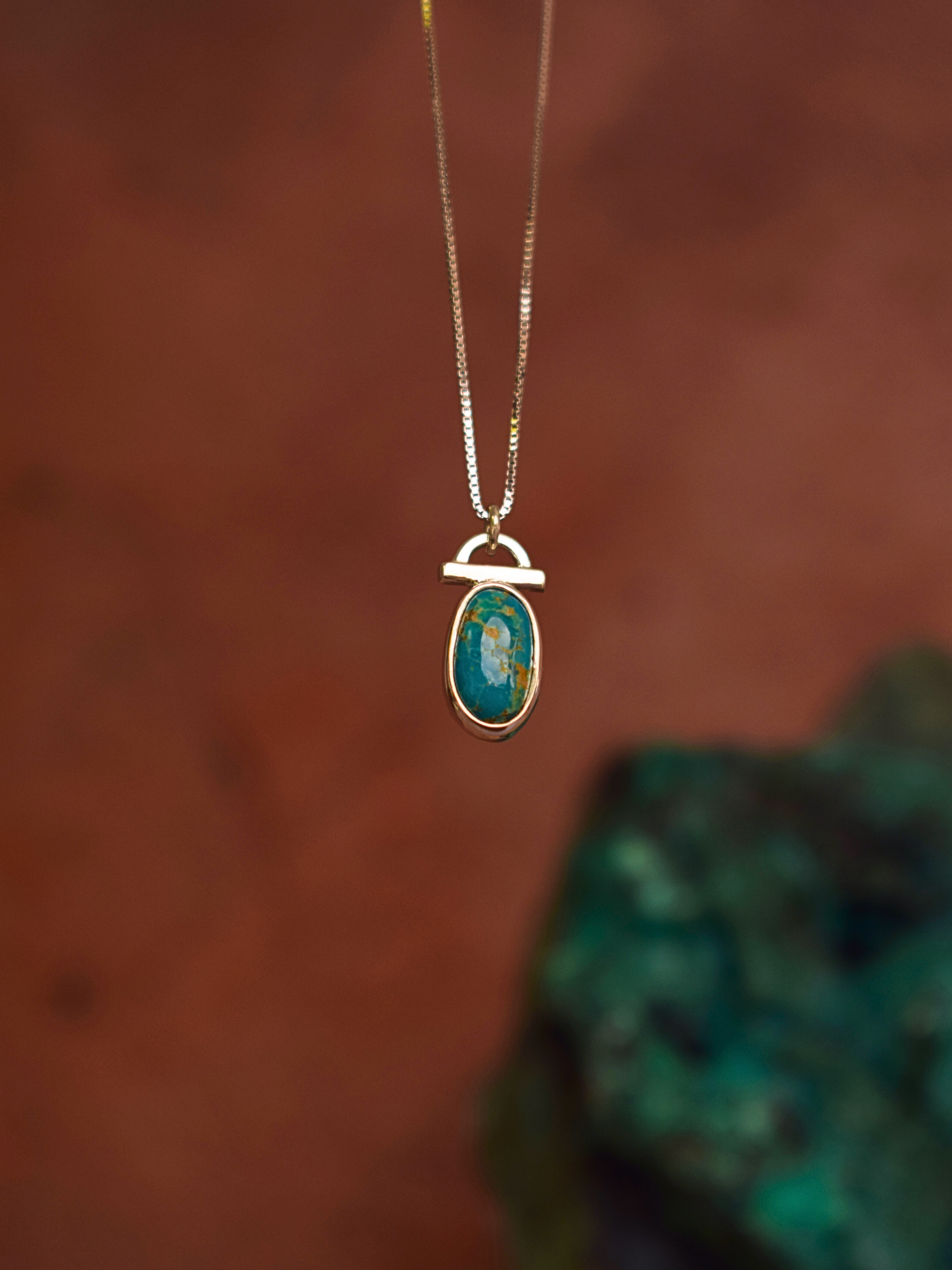 Nurture Pendant - Carico Lake Turquoise