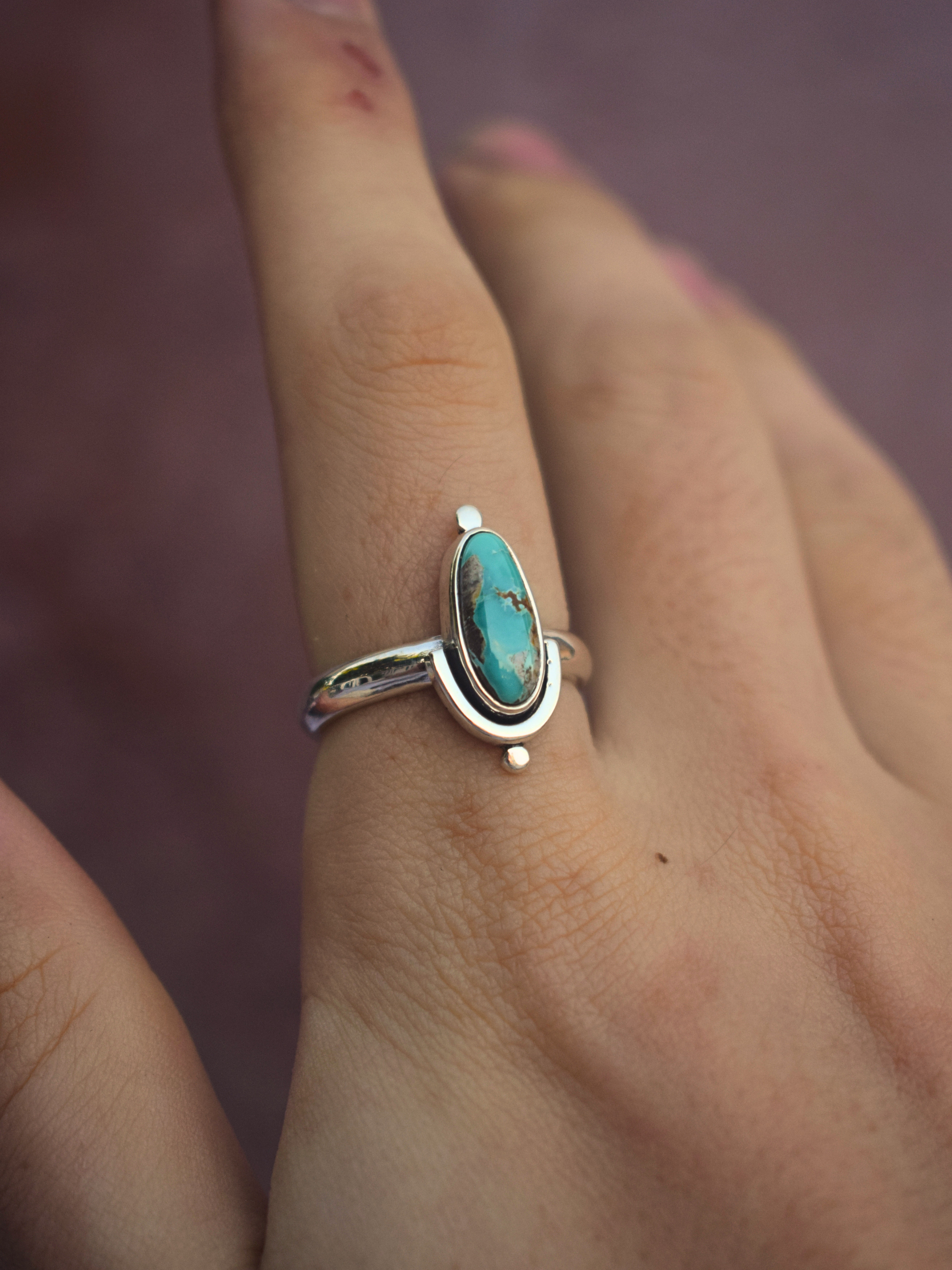 The Sovereign Ring | Fox Turquoise Size: U