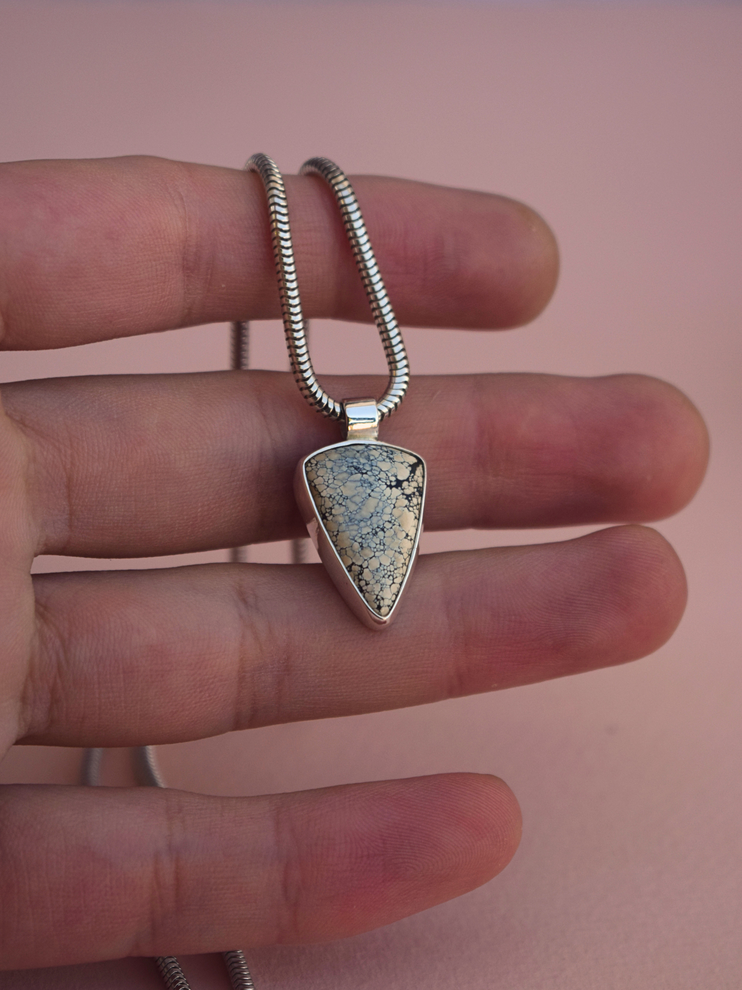The Sovereign Light Necklace - Ivory Creek Variscite