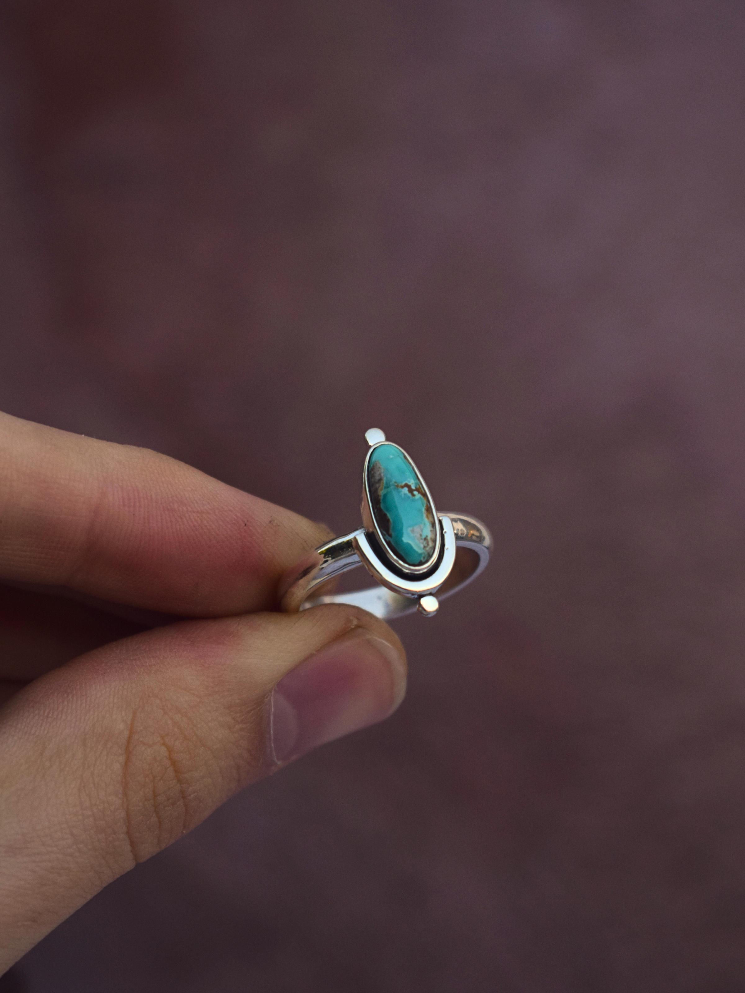 The Sovereign Ring | Fox Turquoise Size: U