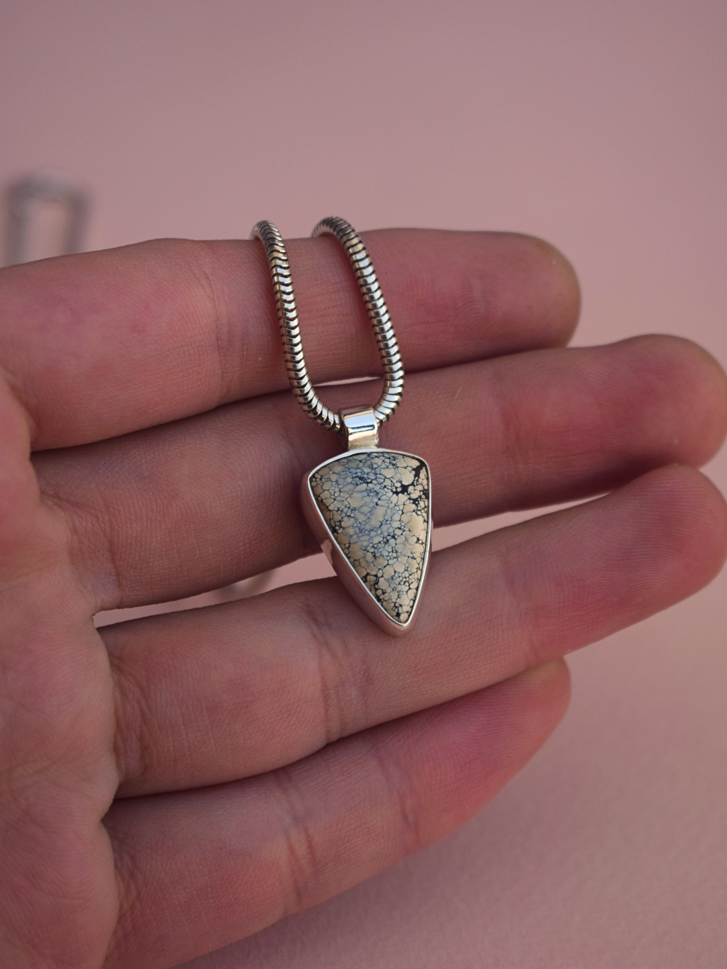 The Sovereign Light Necklace - Ivory Creek Variscite
