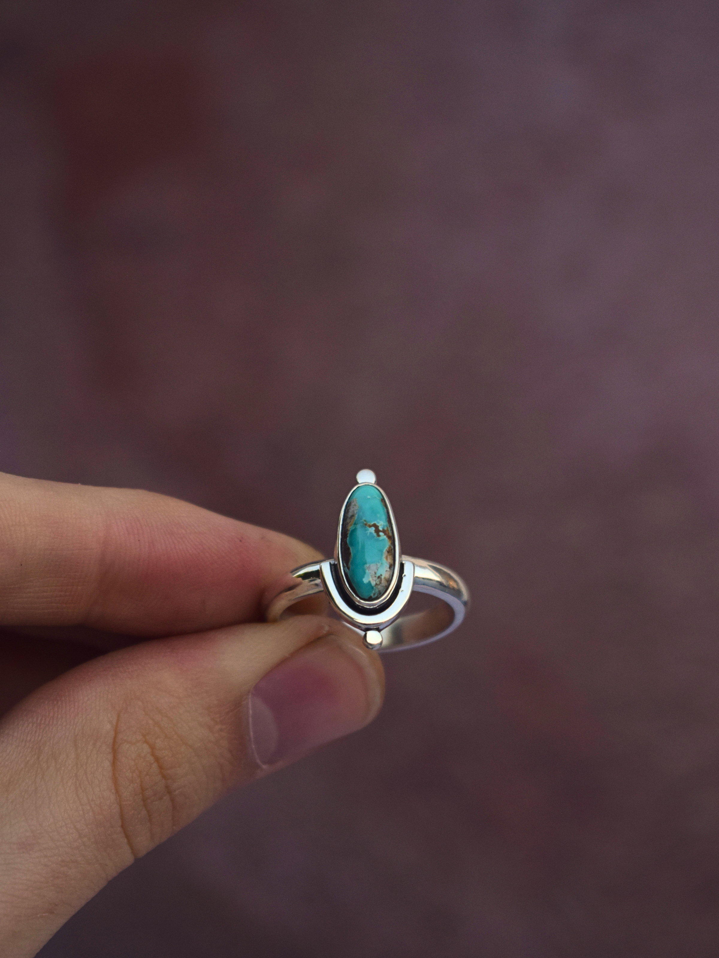 The Sovereign Ring | Fox Turquoise Size: U