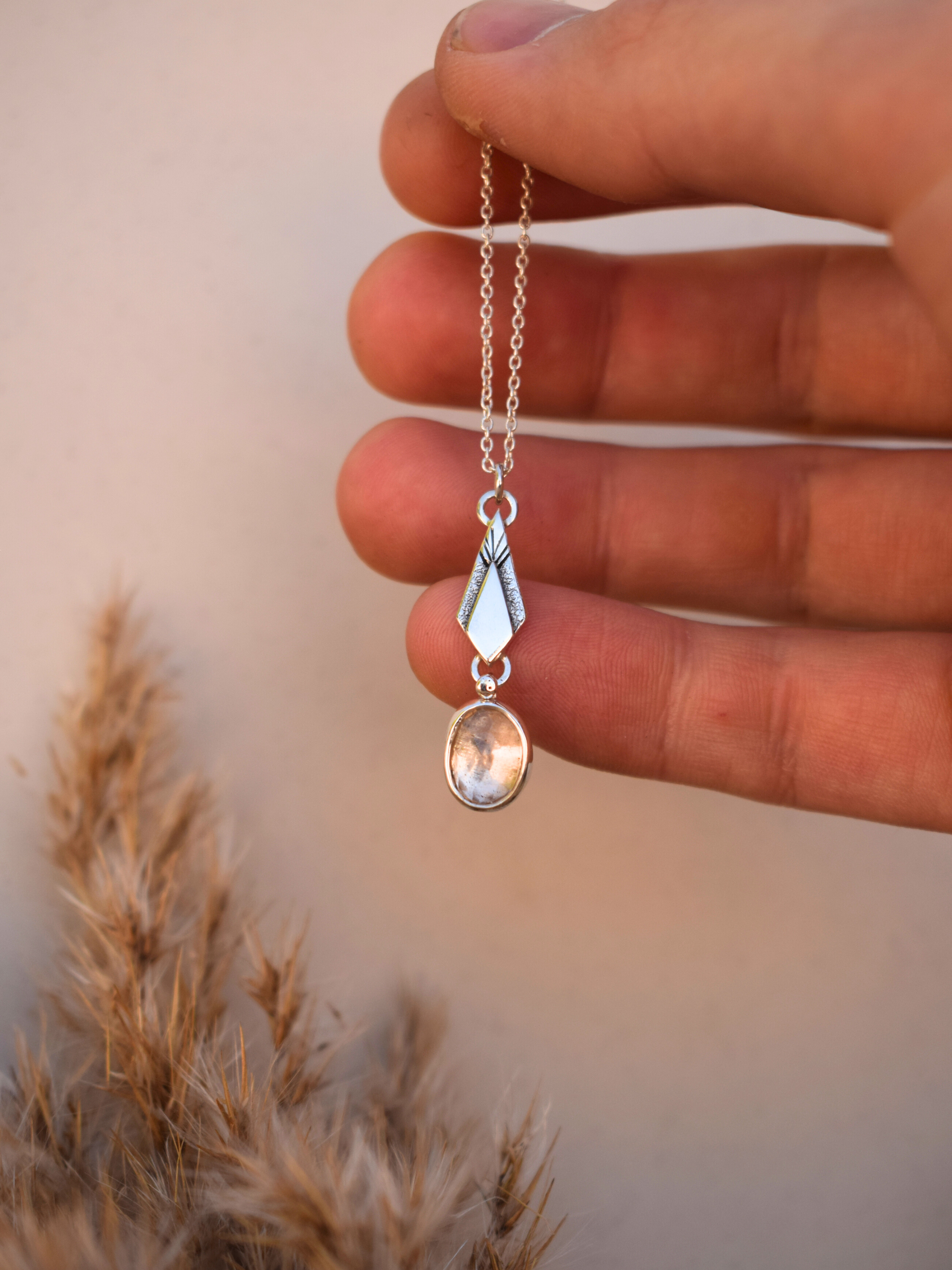 Gracefall Necklace - Imperial Topaz