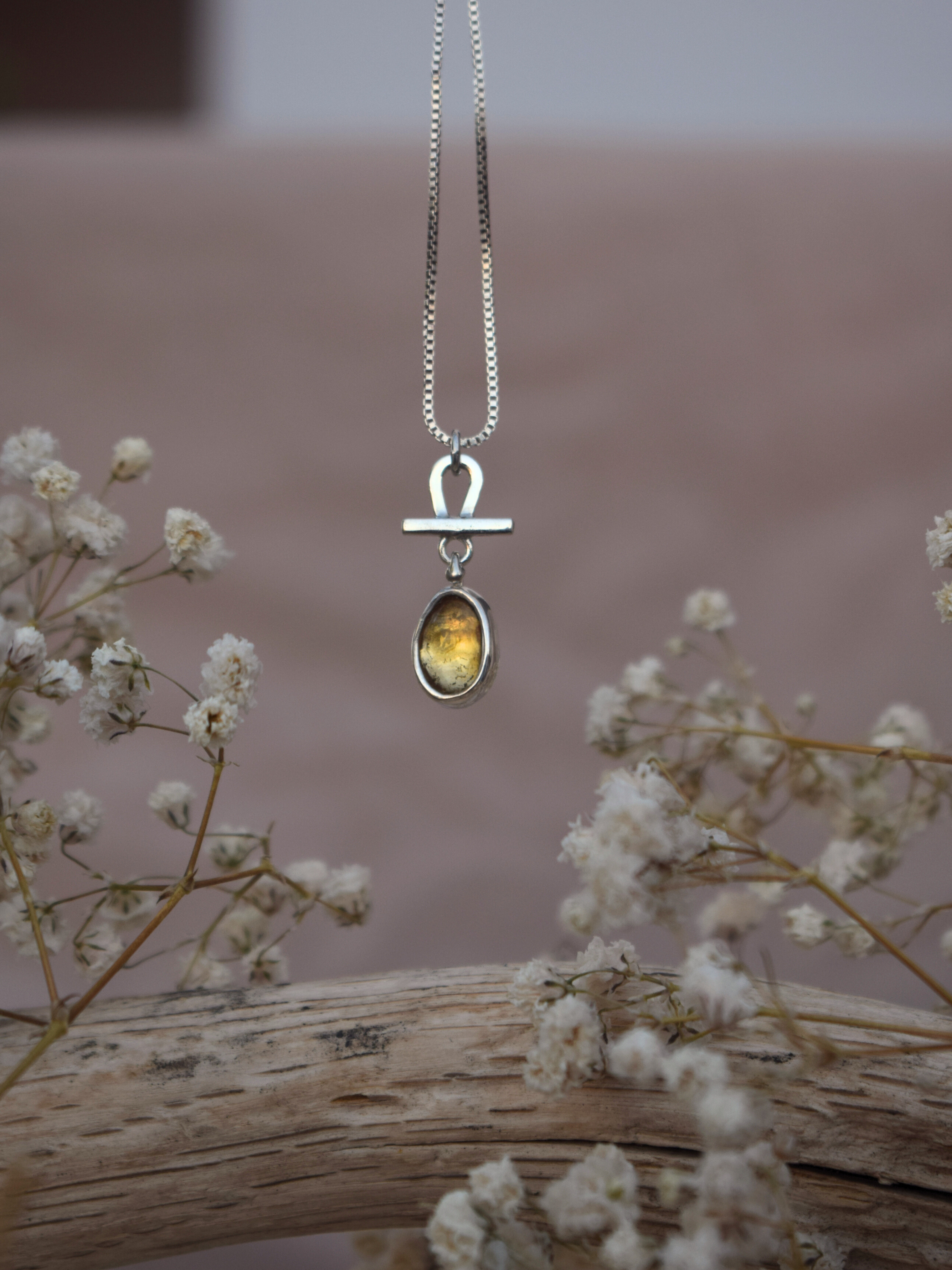 Vita Necklace - Citrine