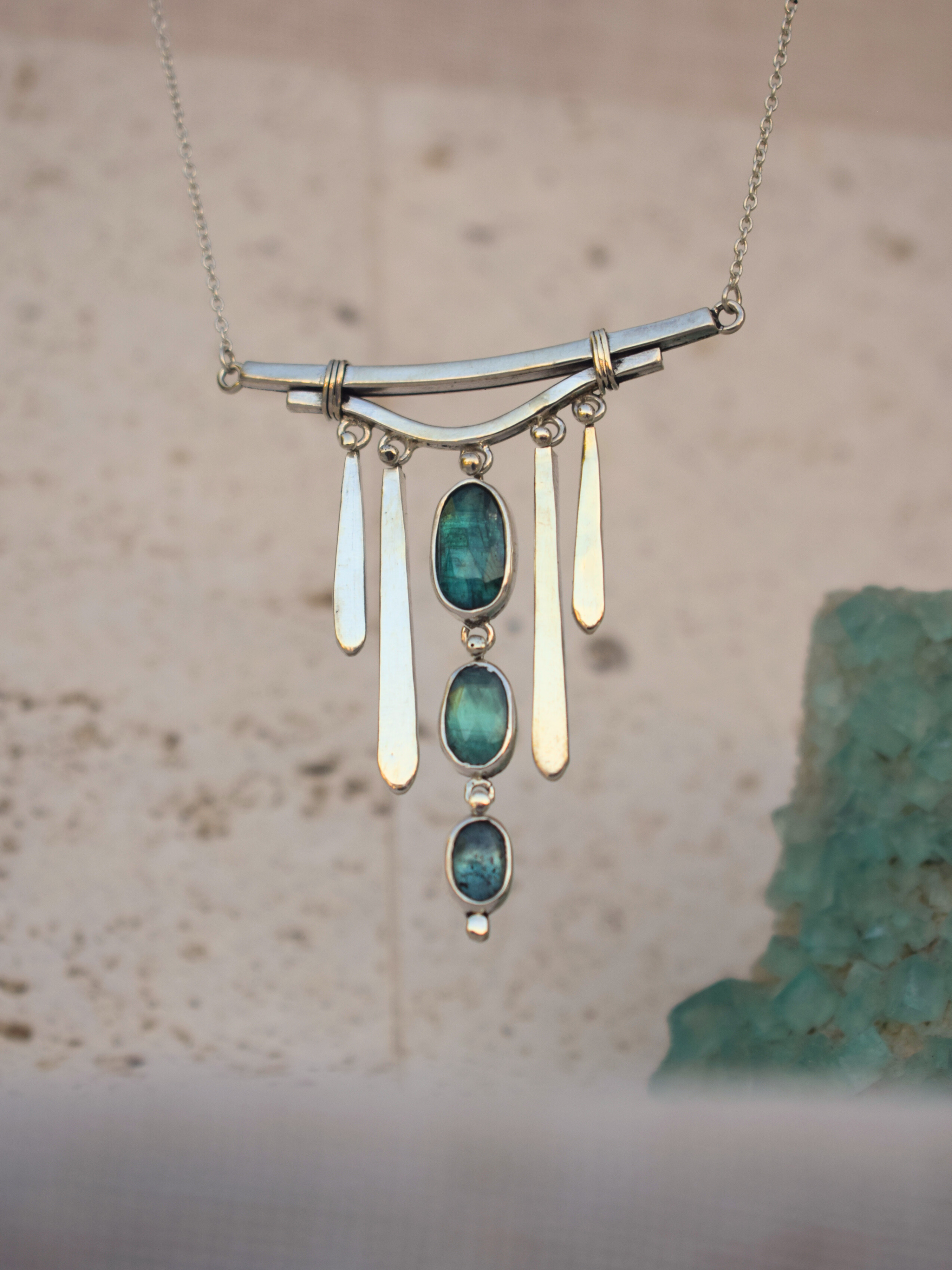 Kyanite Guardian Necklace