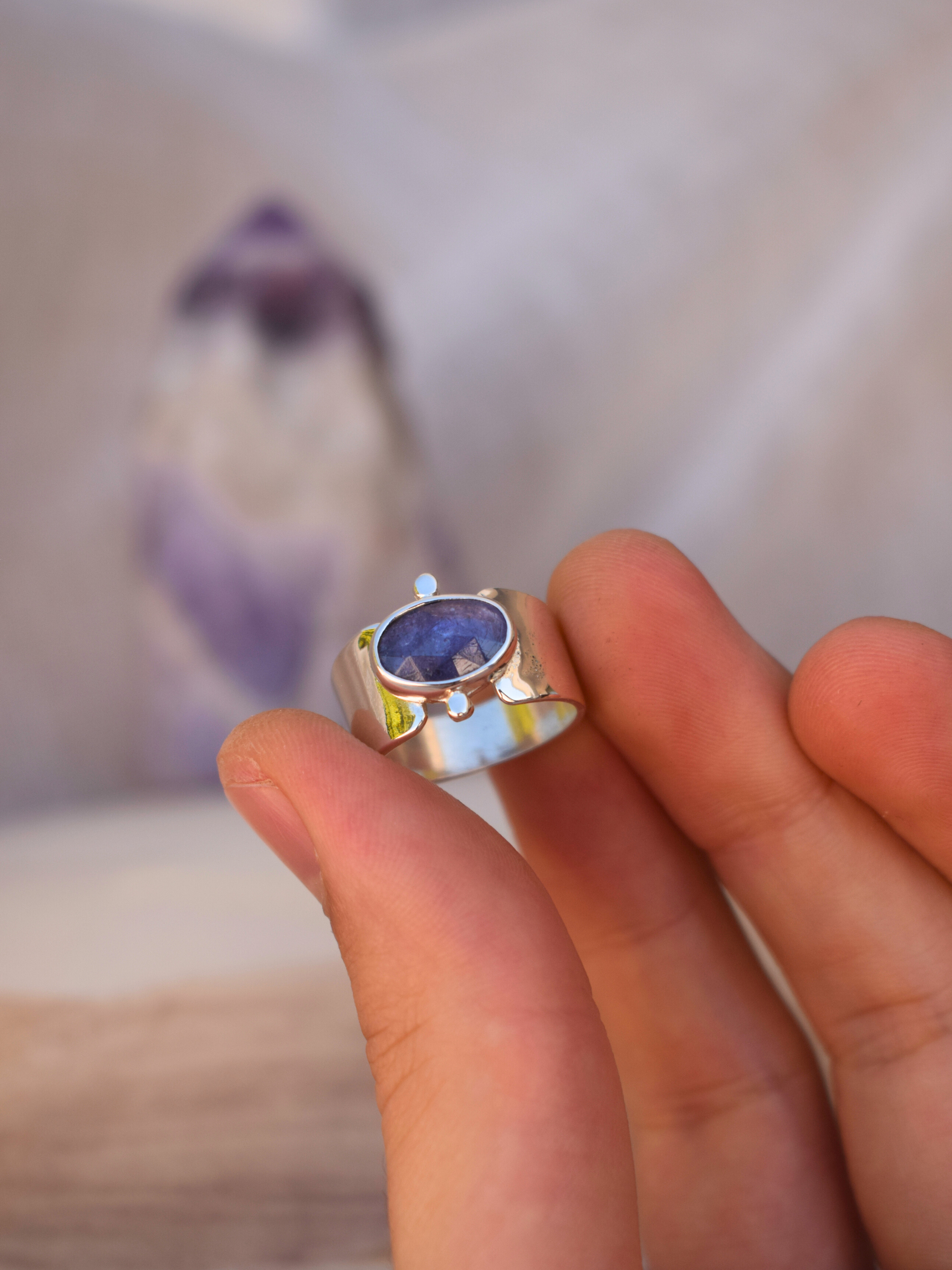 The Soul's Call Ring - Tanzanite Size Q