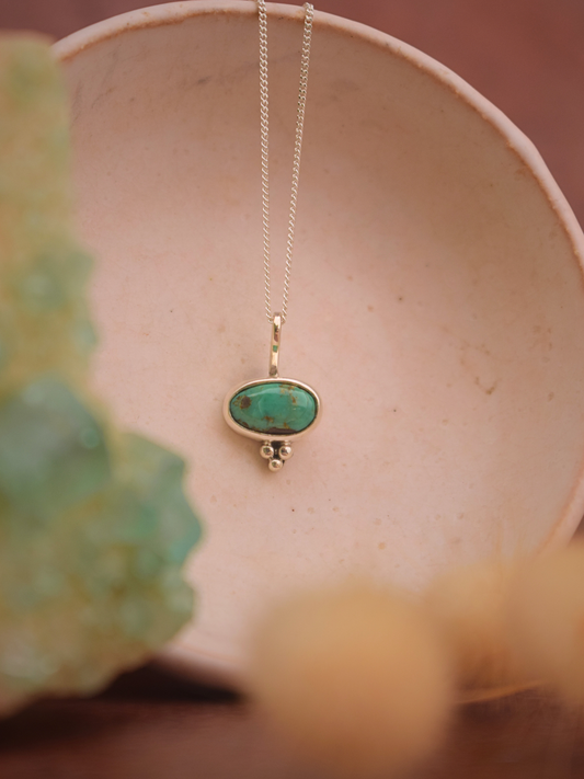The Rising Light Necklace | Fox Turquoise