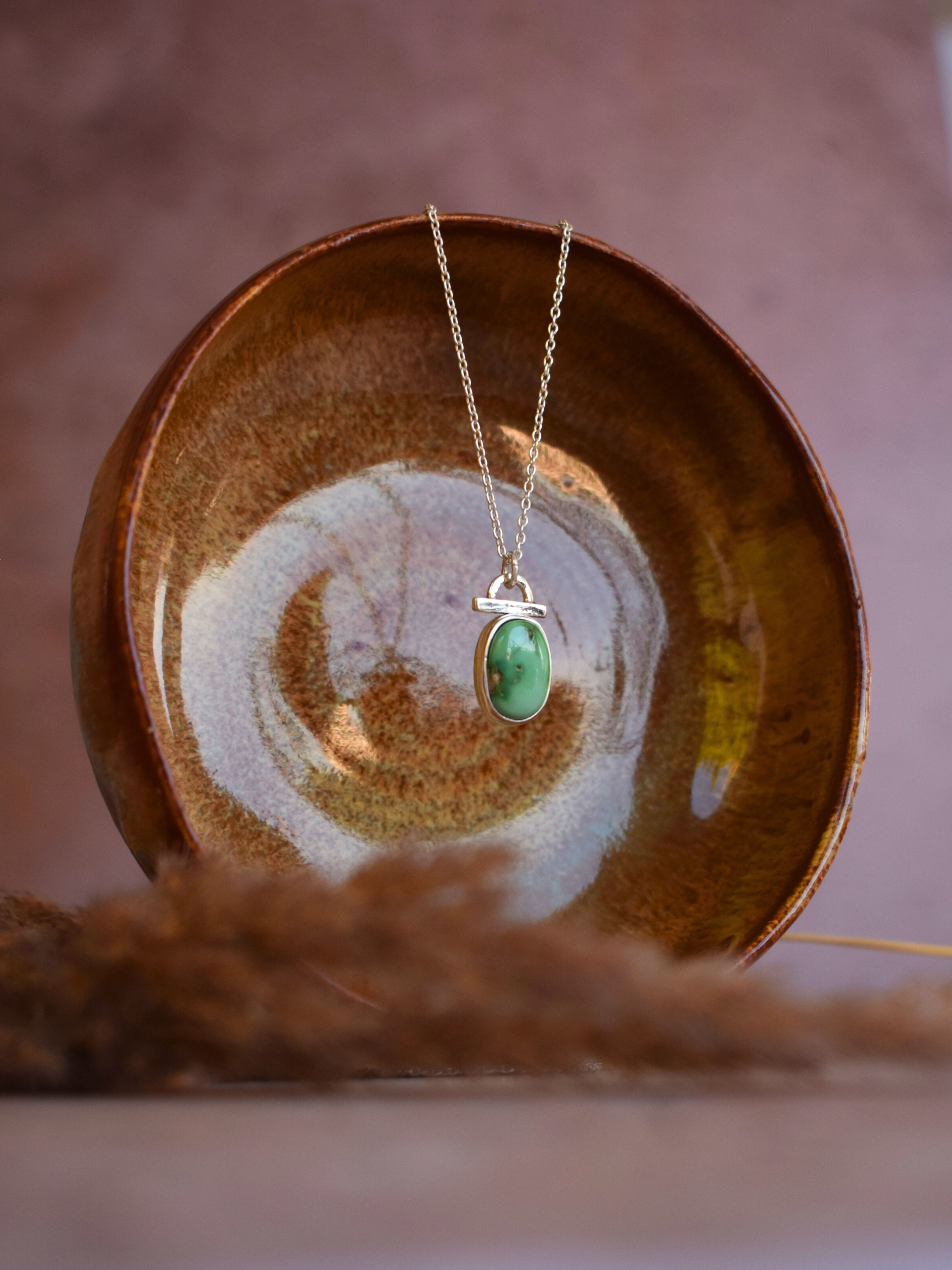 Nurture necklace - Emerald Valley Turquoise