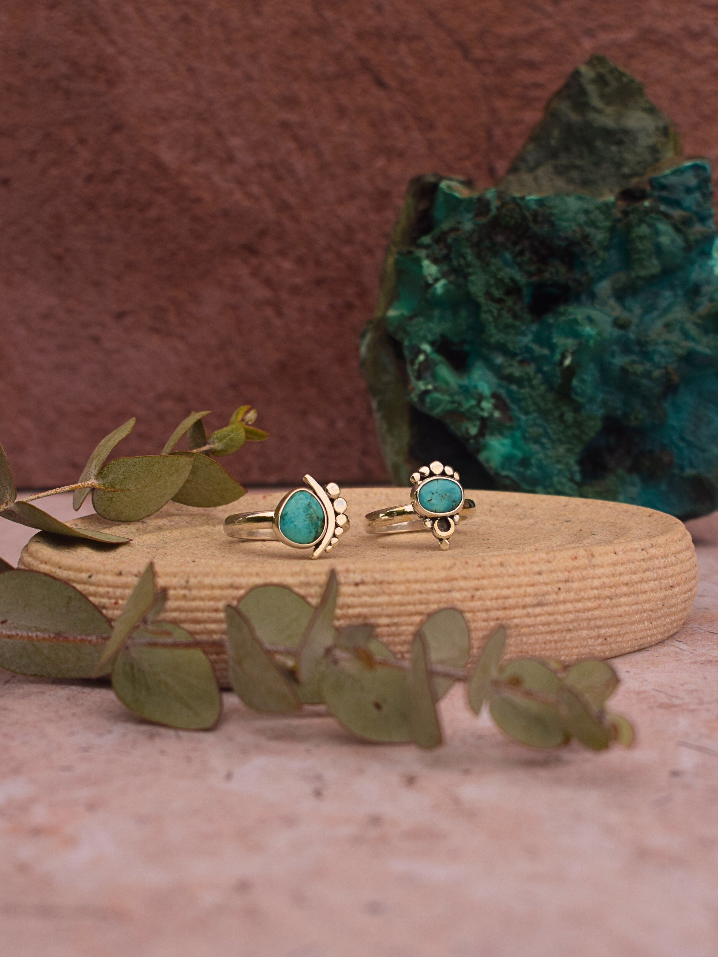 Lakshmi Ring - Sierra Bella Turquoise