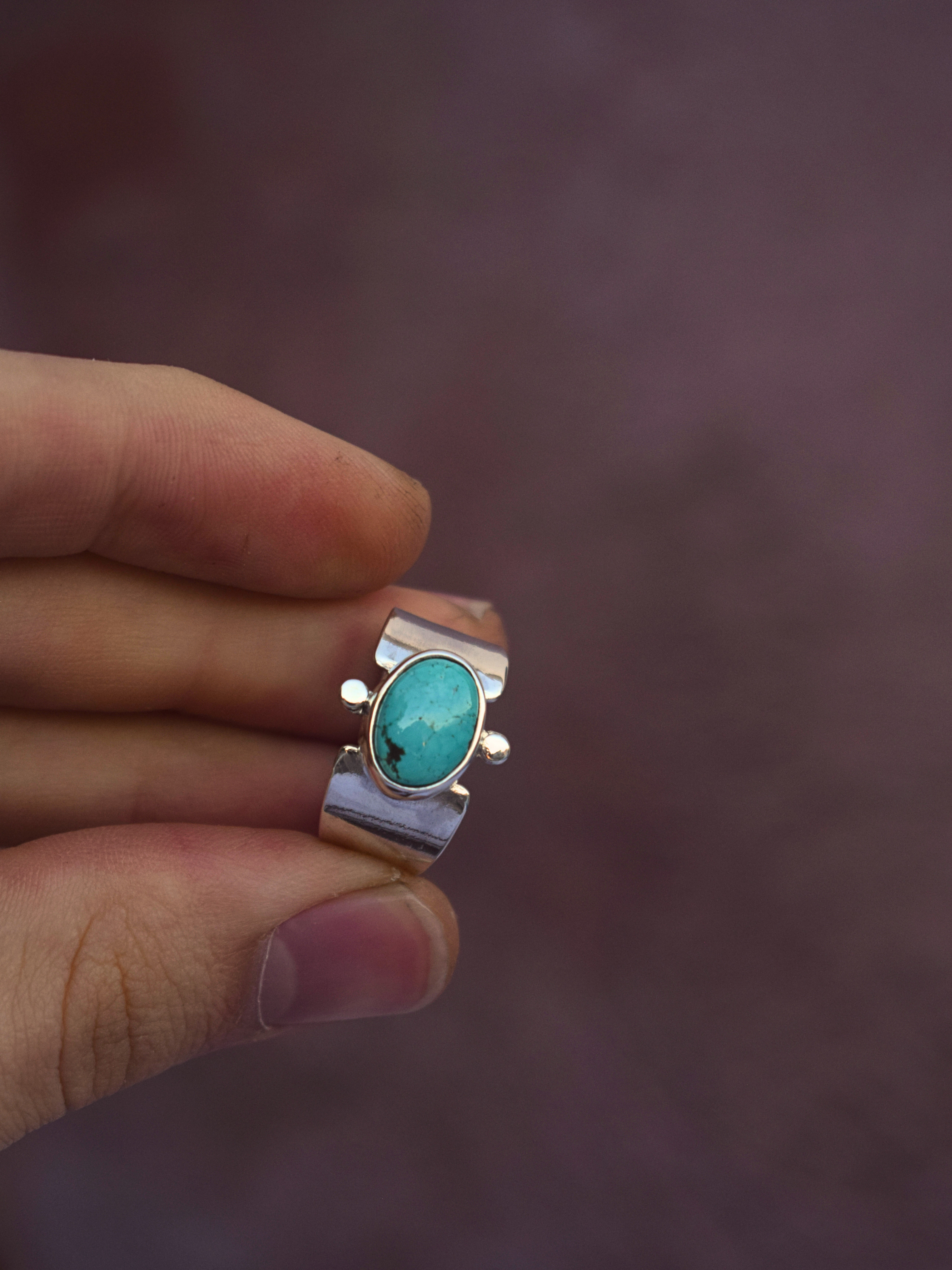 The Witness Ring | Fox Turquoise Size : S