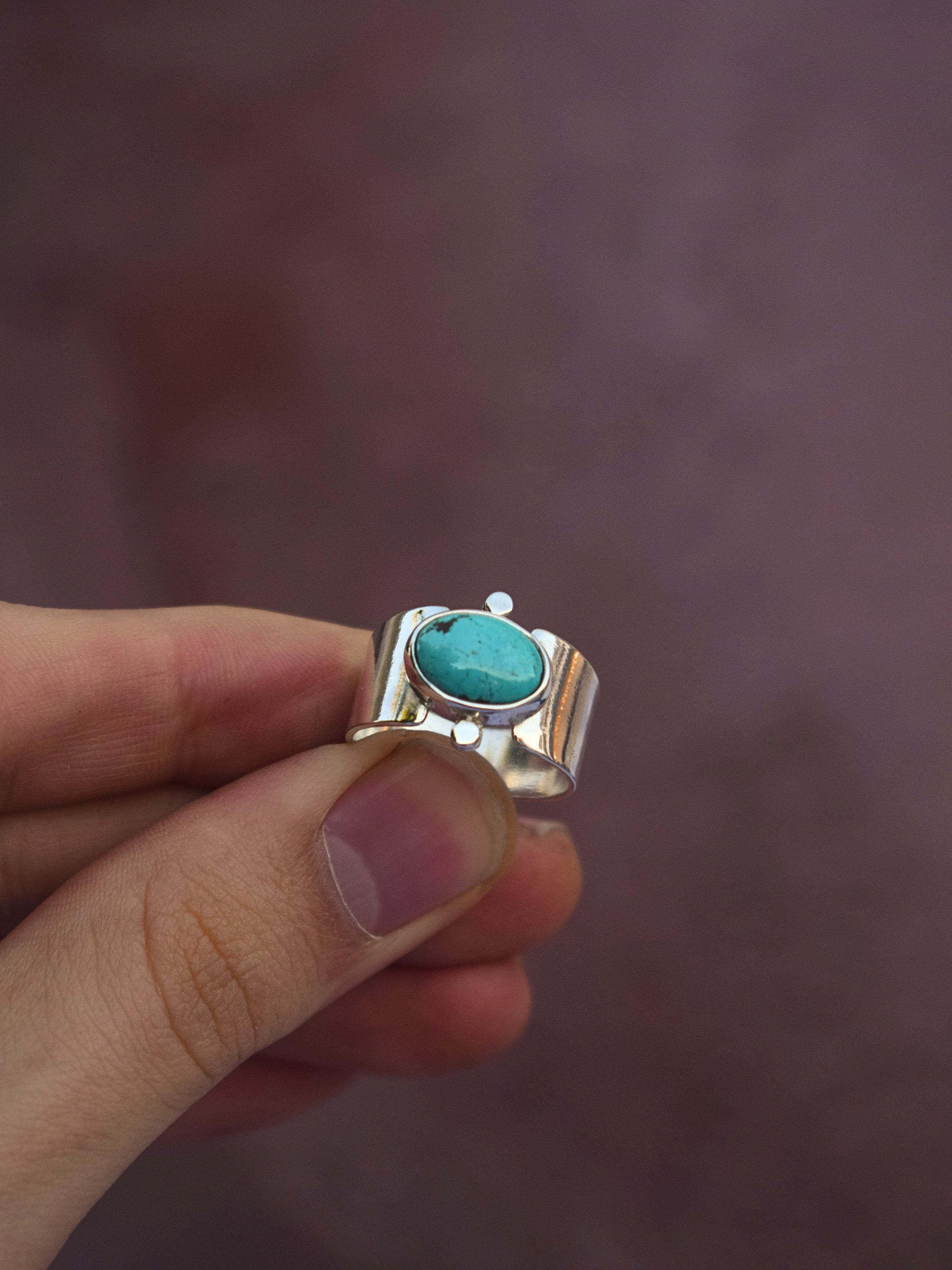 The Witness Ring | Fox Turquoise Size : S