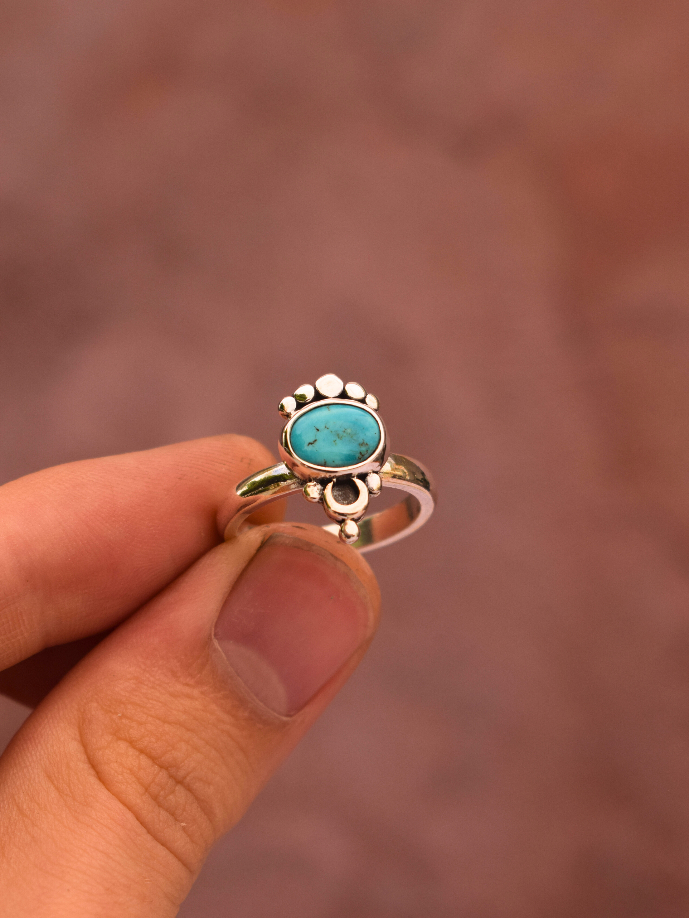 Lakshmi Ring - Sierra Bella Turquoise