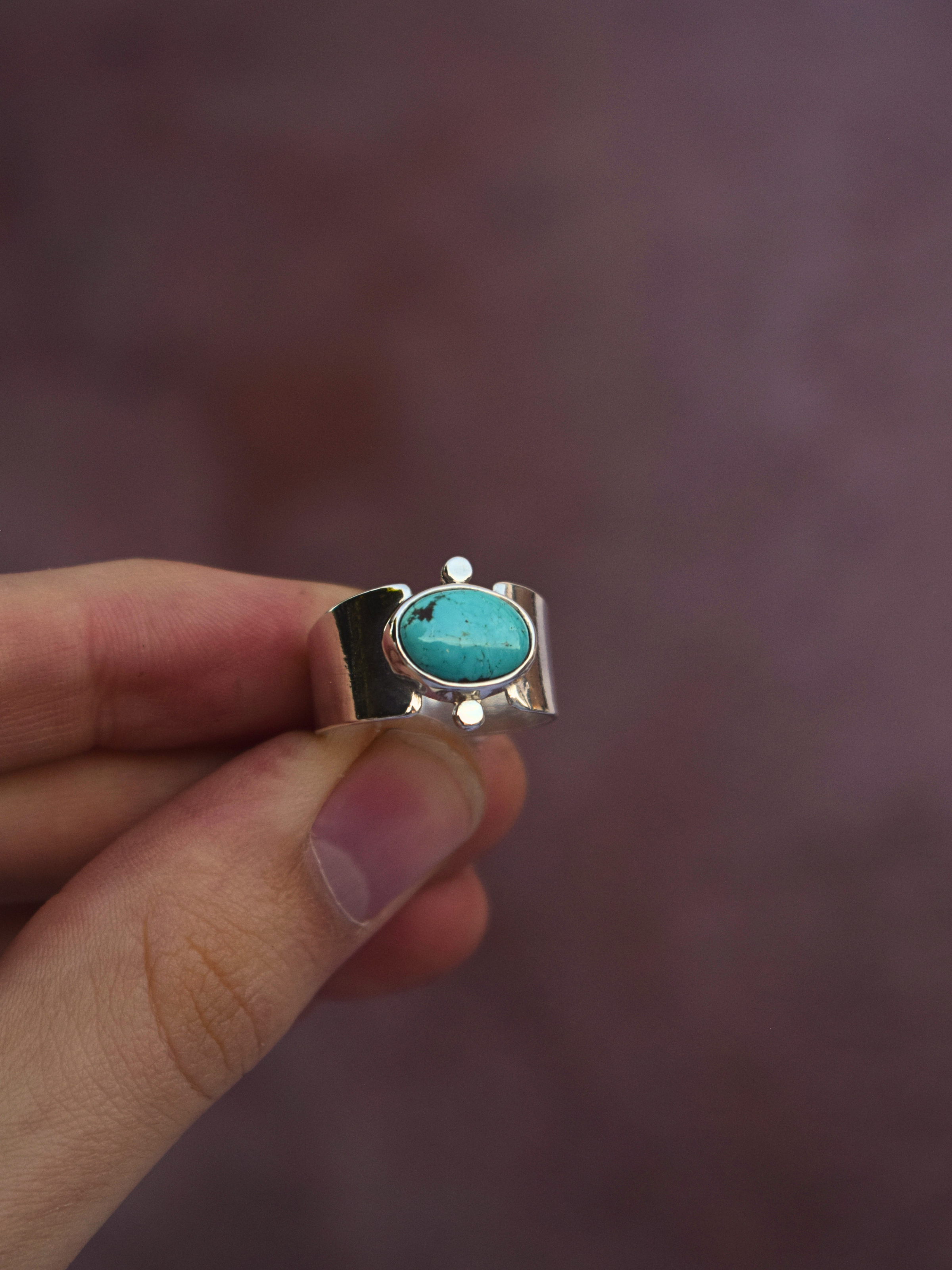 The Witness Ring | Fox Turquoise Size : S