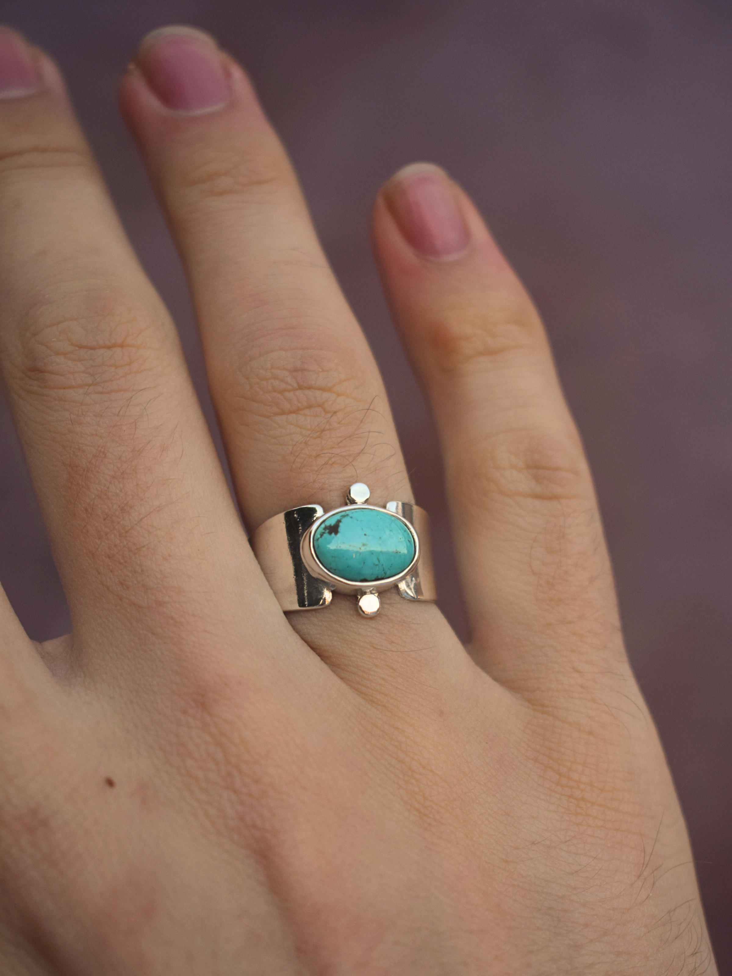 The Witness Ring | Fox Turquoise Size : S