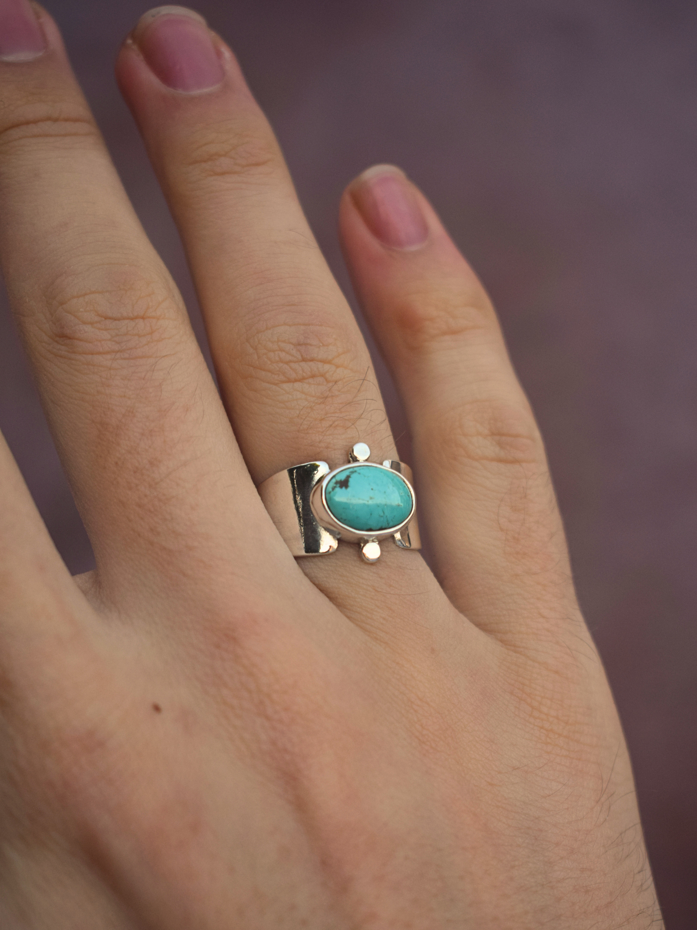 The Witness Ring | Fox Turquoise Size : S
