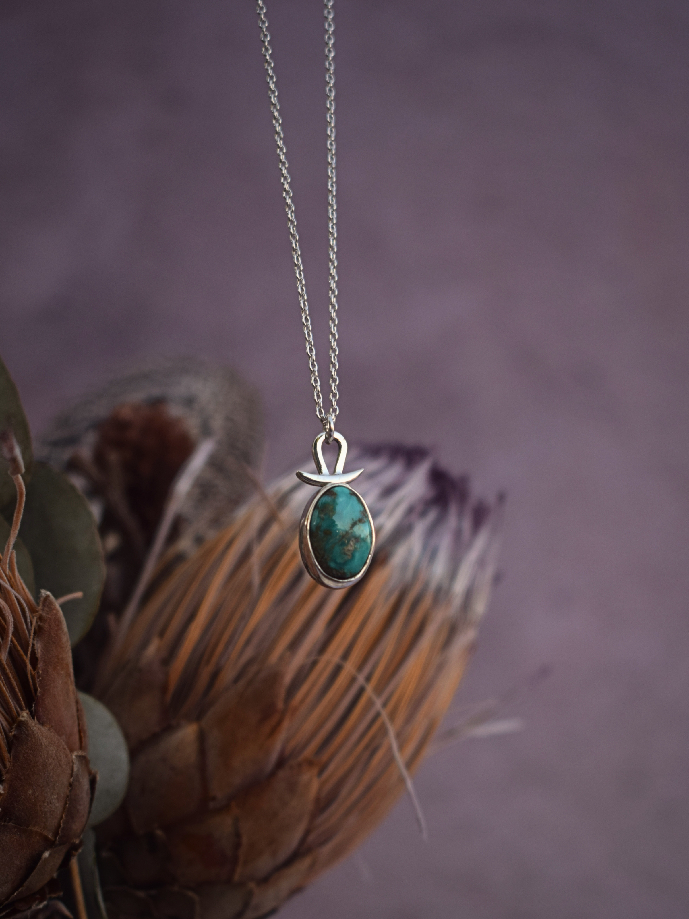 First Light Necklace | Fox Turquoise