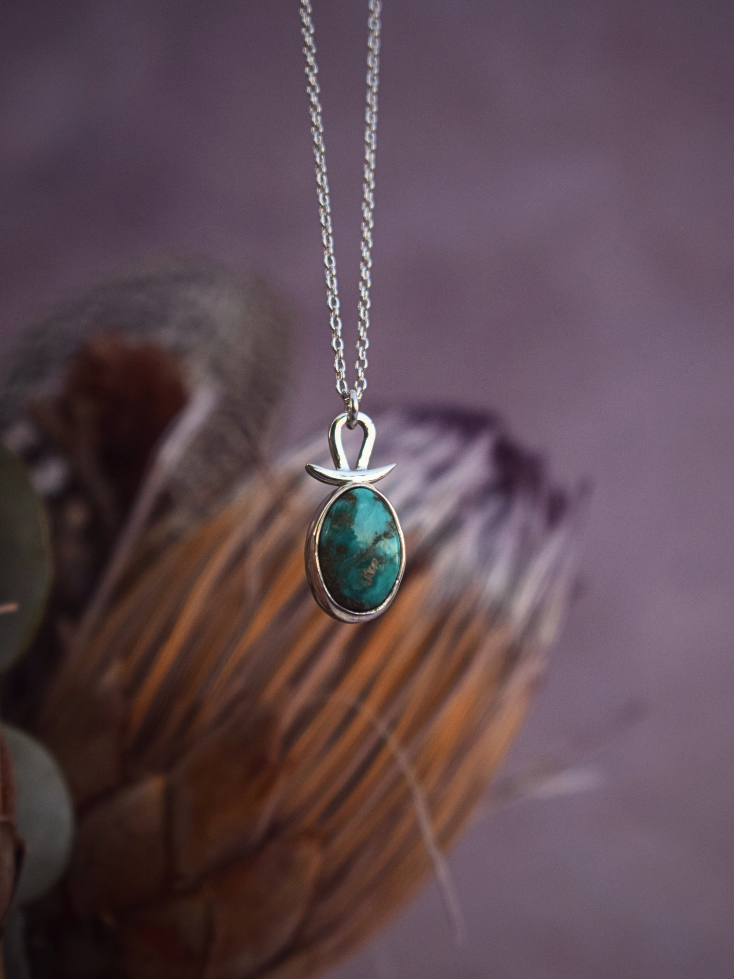 First Light Necklace | Fox Turquoise
