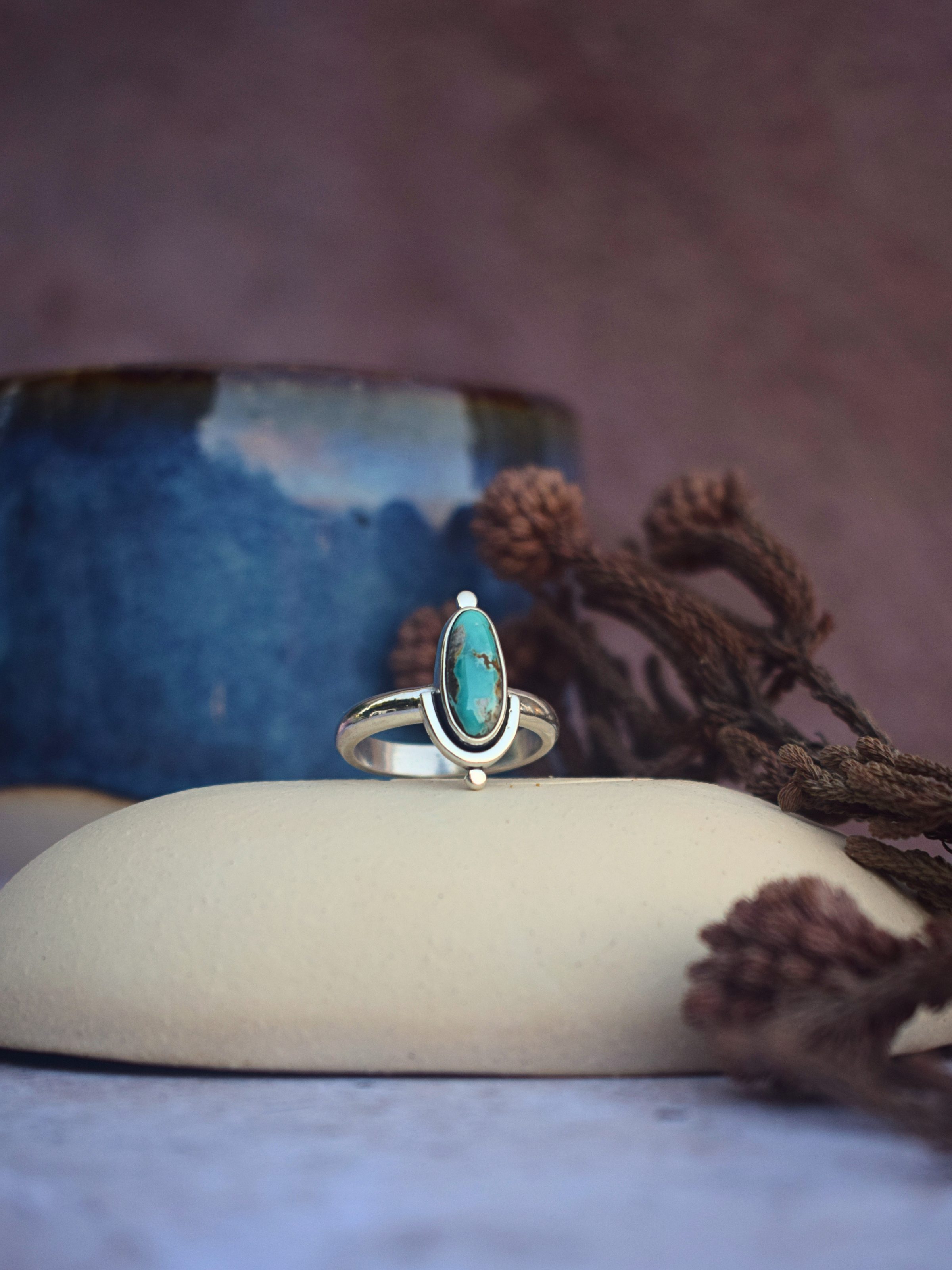 The Sovereign Ring | Fox Turquoise Size: U