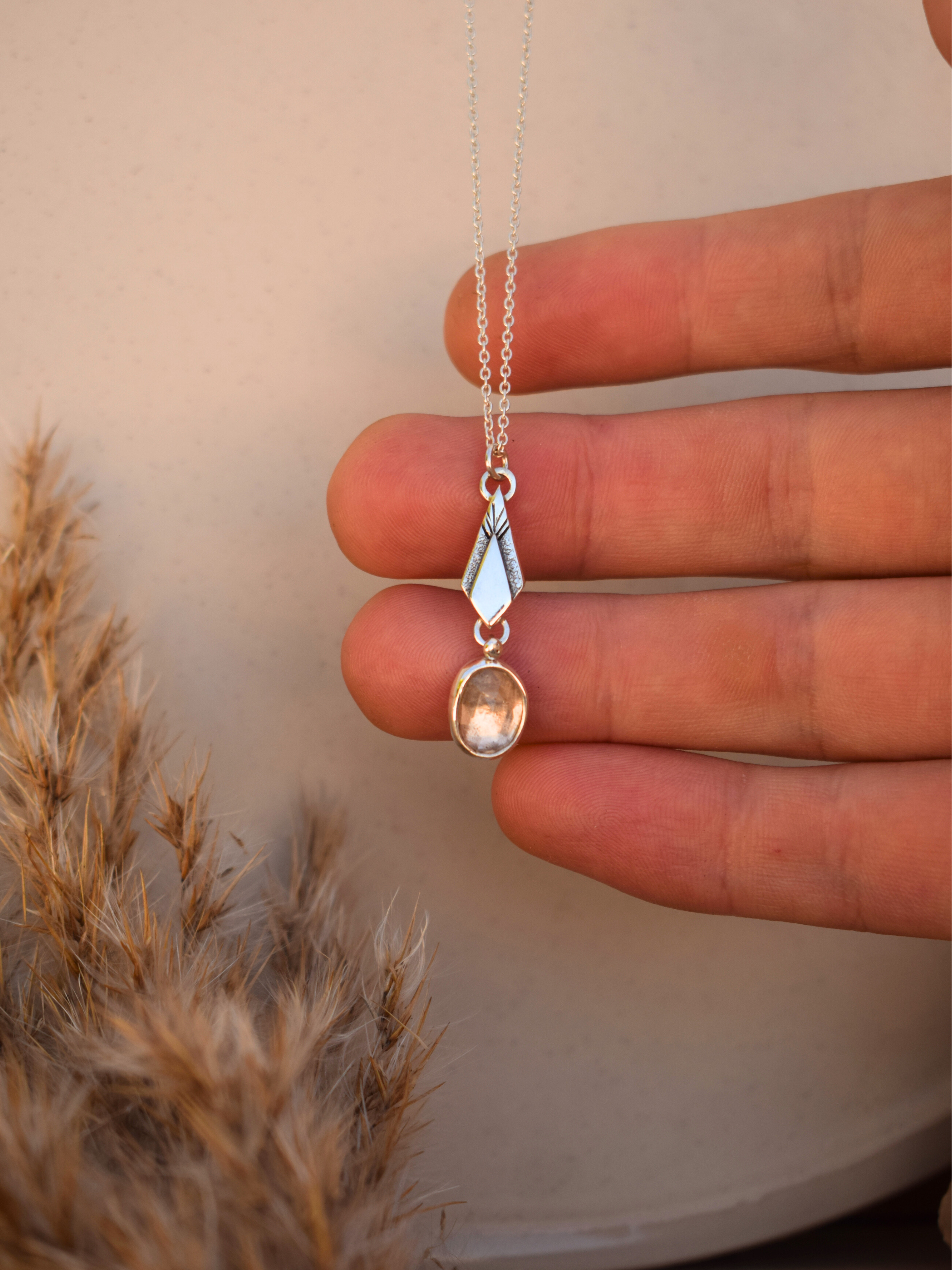 Gracefall Necklace - Imperial Topaz