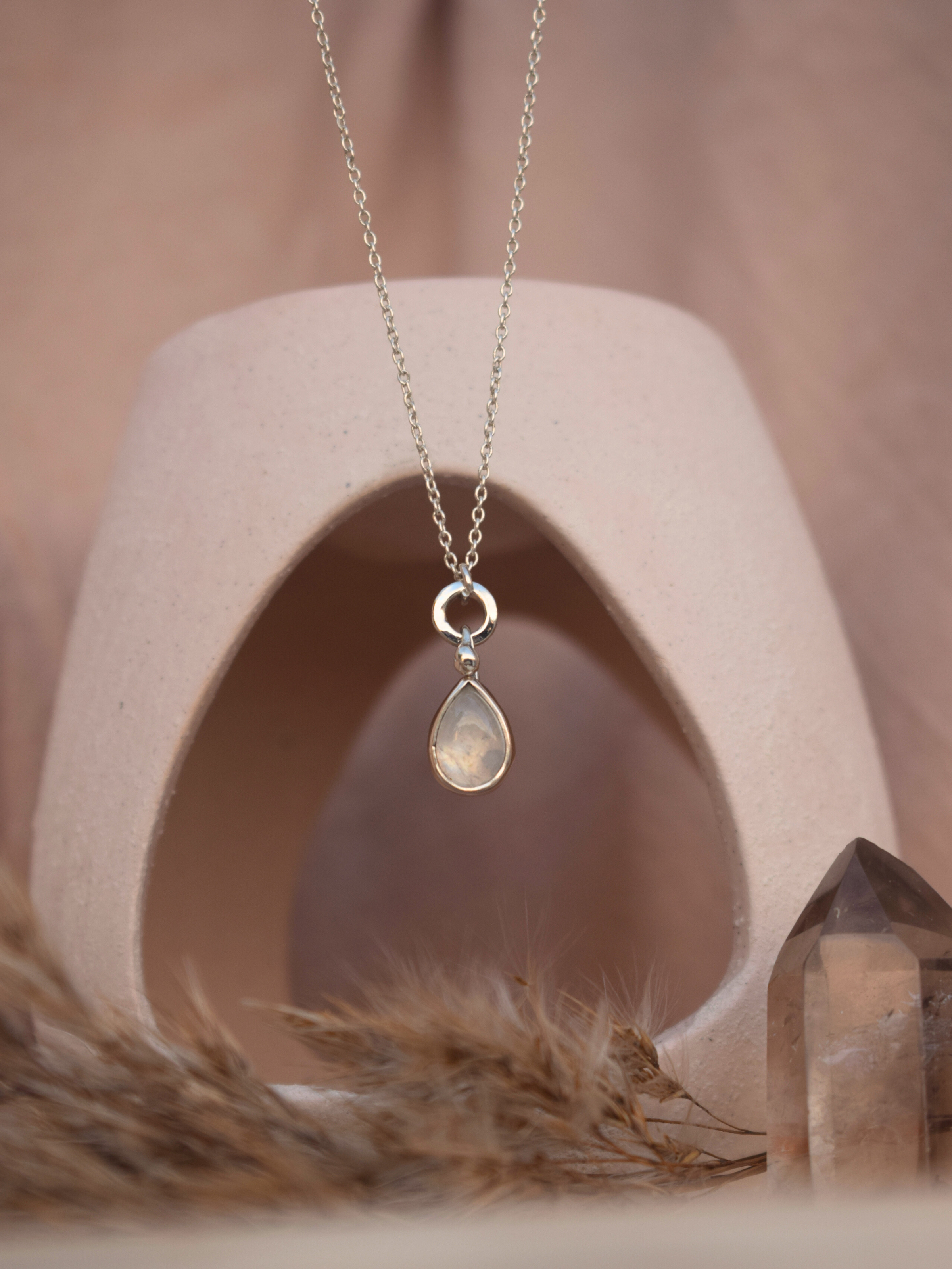 Sol Necklace - Moonstone
