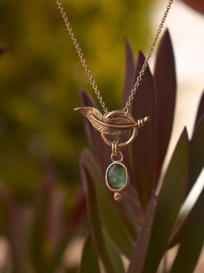 Skybound - Sterling Silver Blue Kyanite Necklace