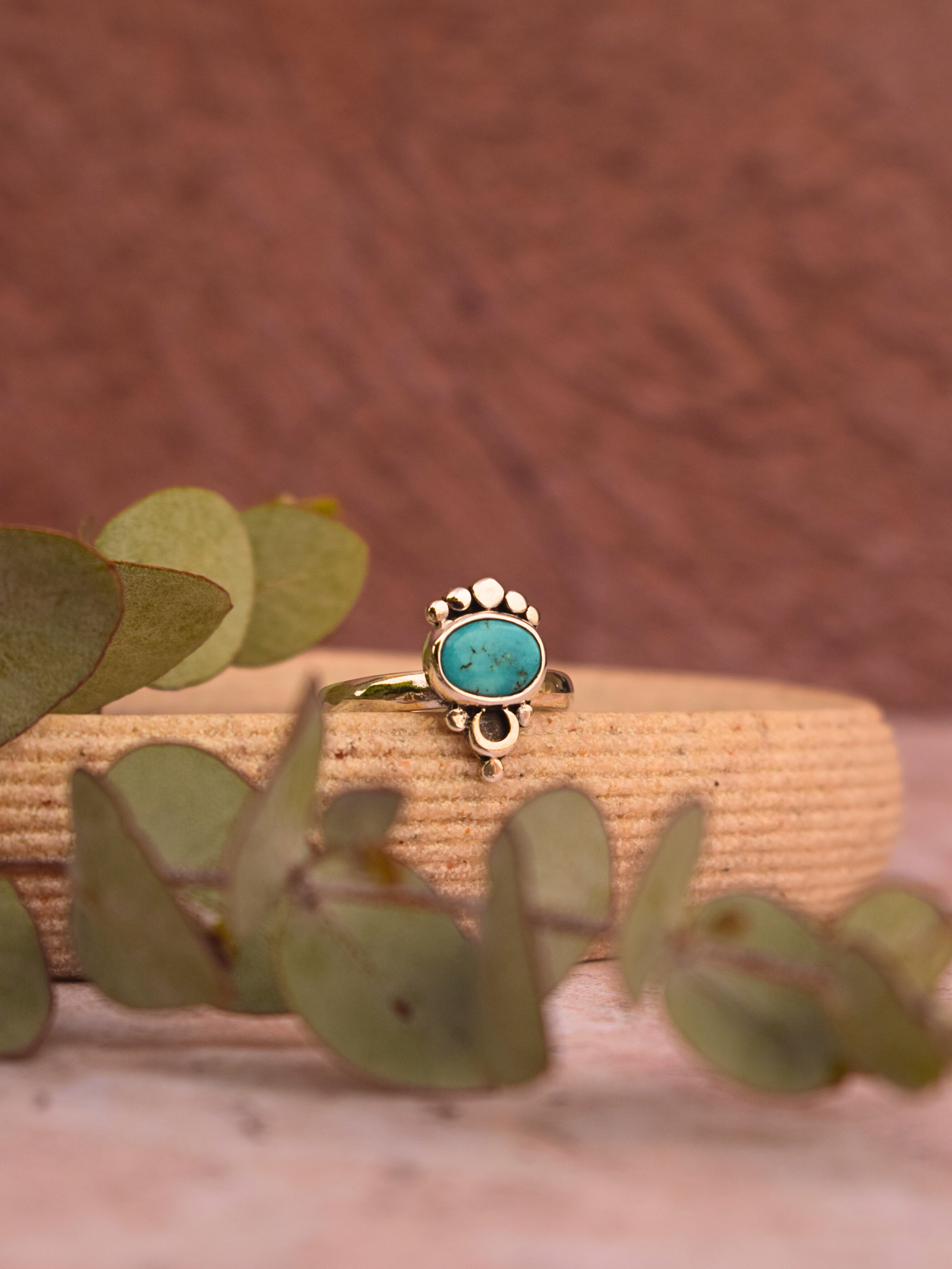 Lakshmi Ring - Sierra Bella Turquoise
