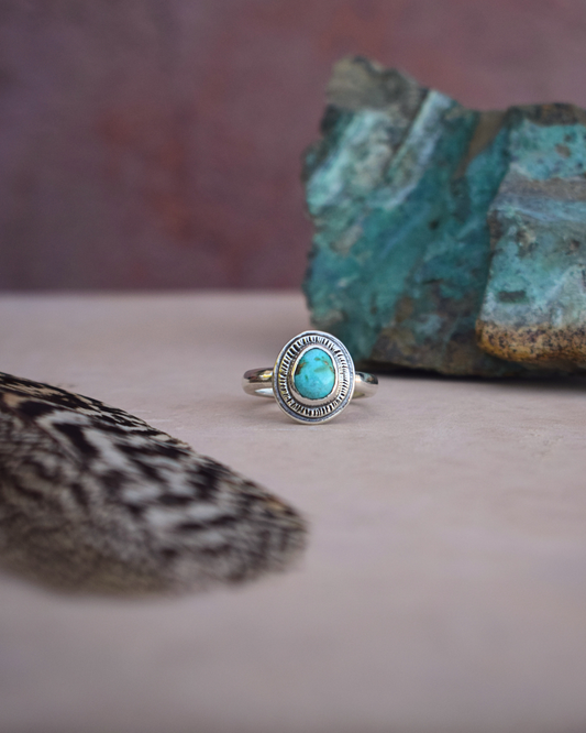 The Numen Ring | Sonoran Turquoise Size O