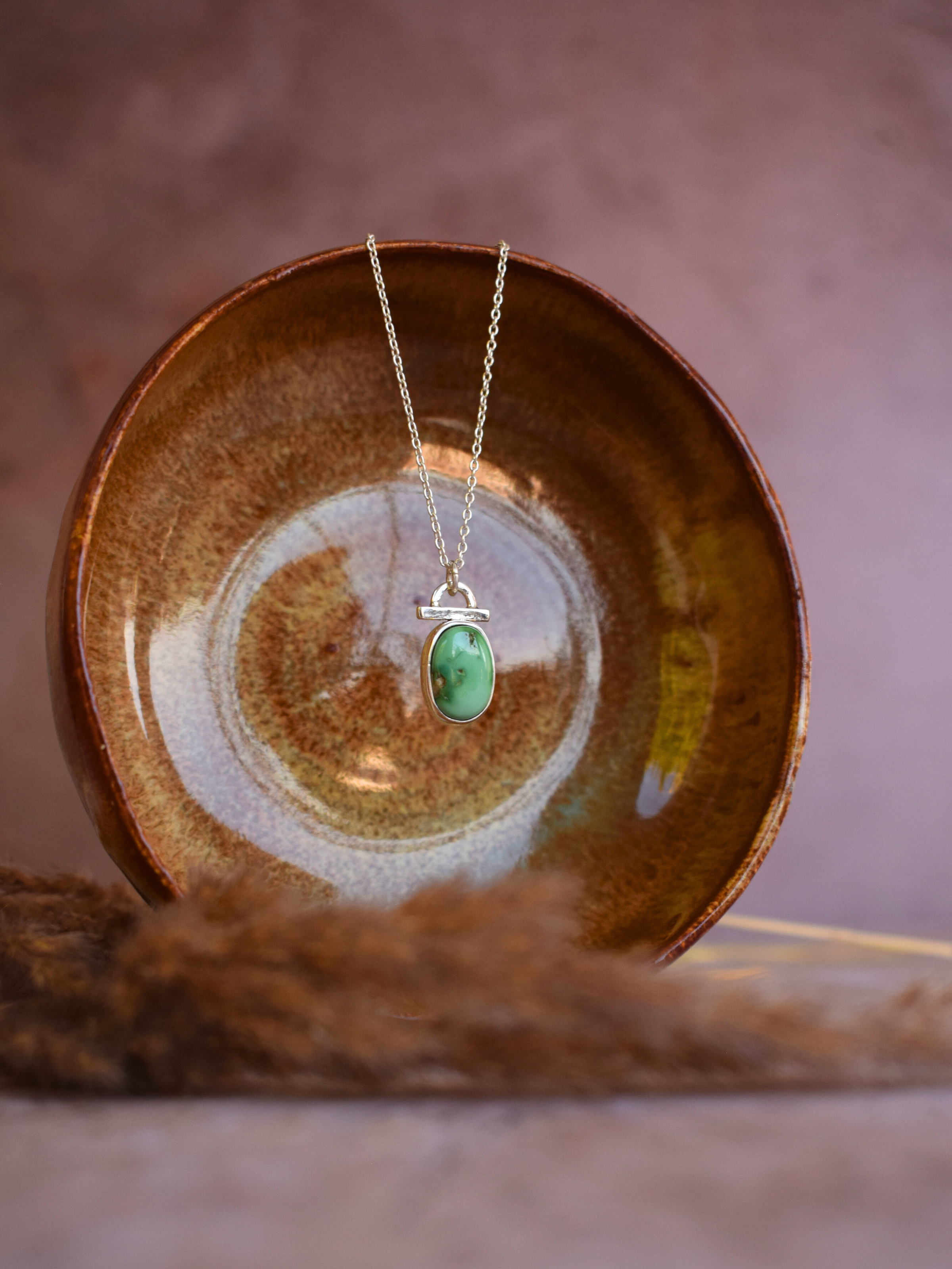 Nurture necklace - Emerald Valley Turquoise