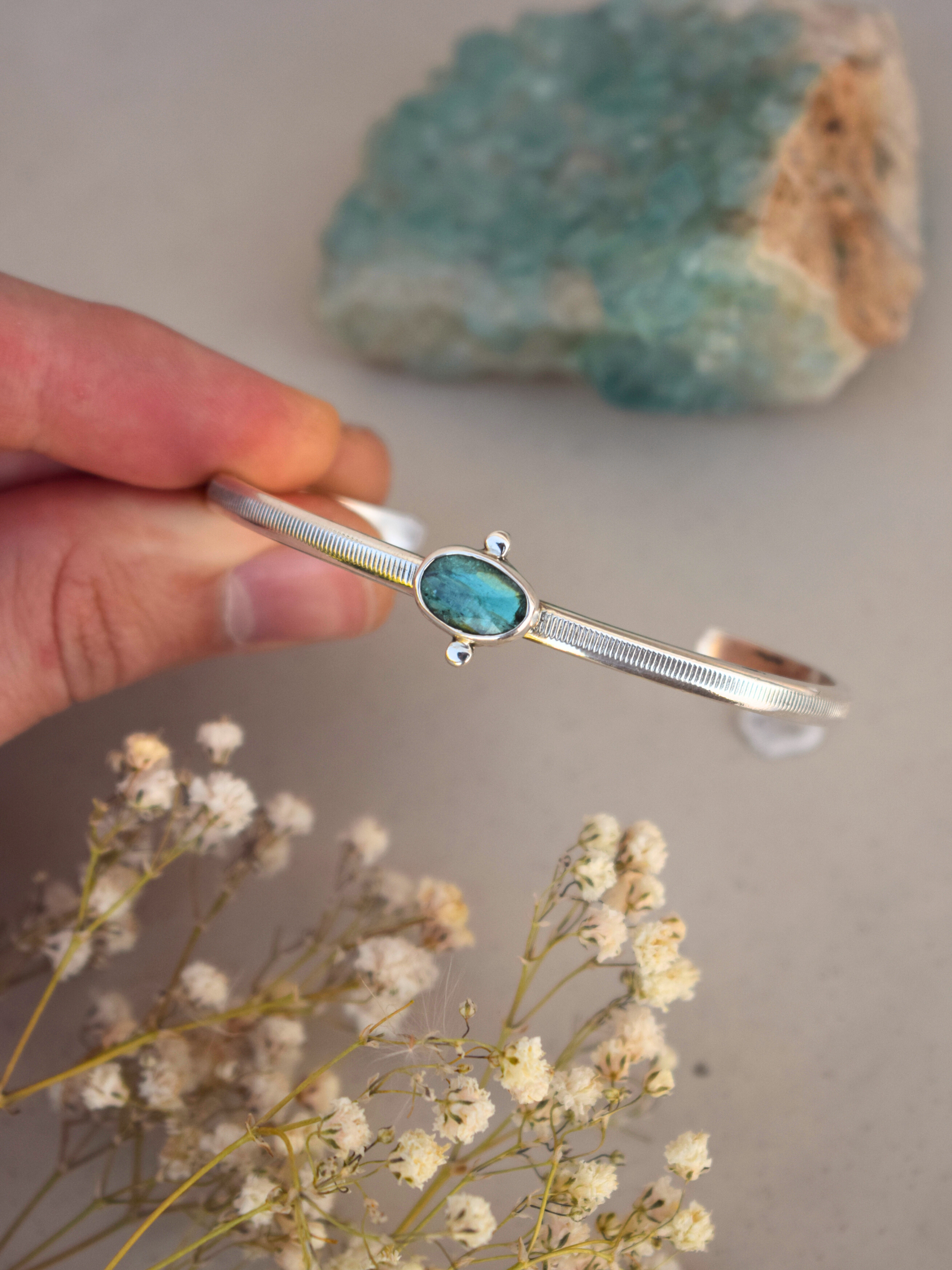 Anira Cuff - Kyanite