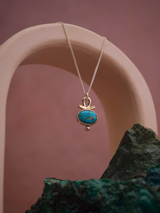 The True North Necklace | Bluebird Turquoise