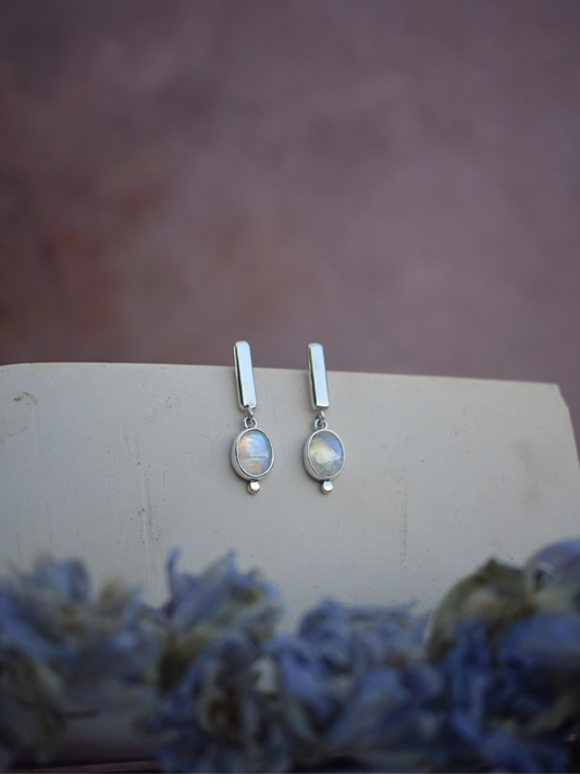 Align Studs - Moonstone