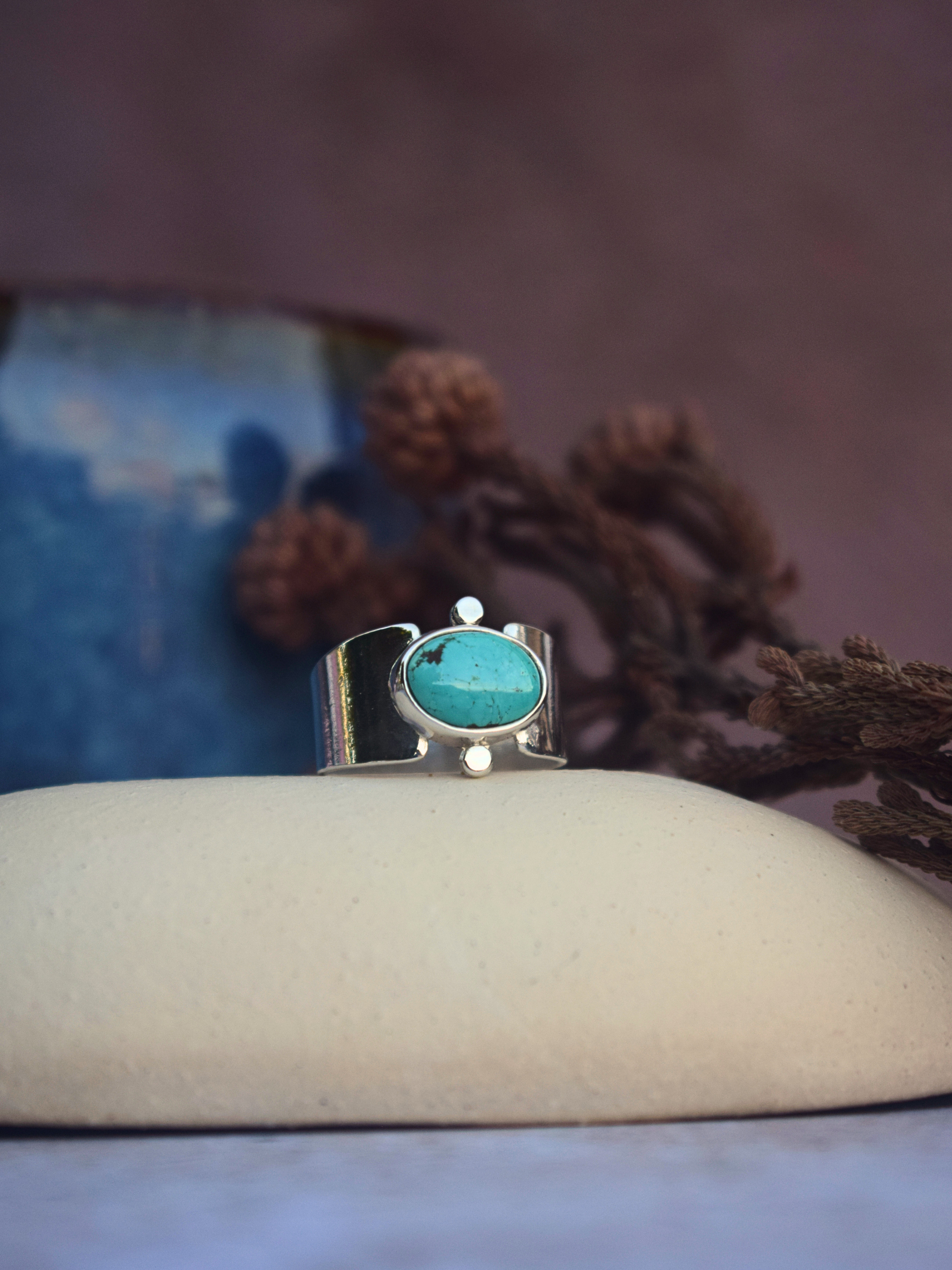 The Witness Ring | Fox Turquoise Size : S
