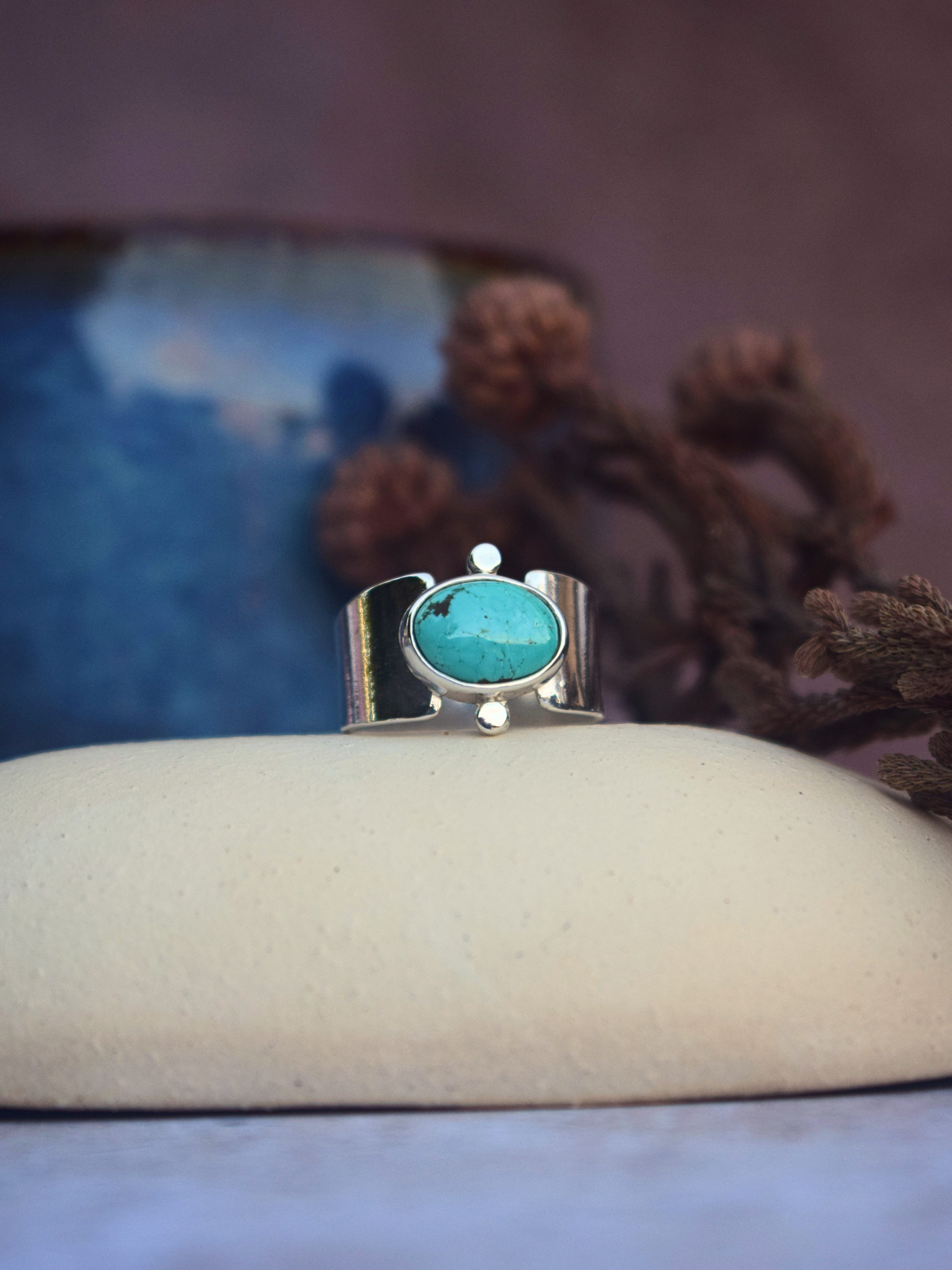 The Witness Ring | Fox Turquoise Size : S