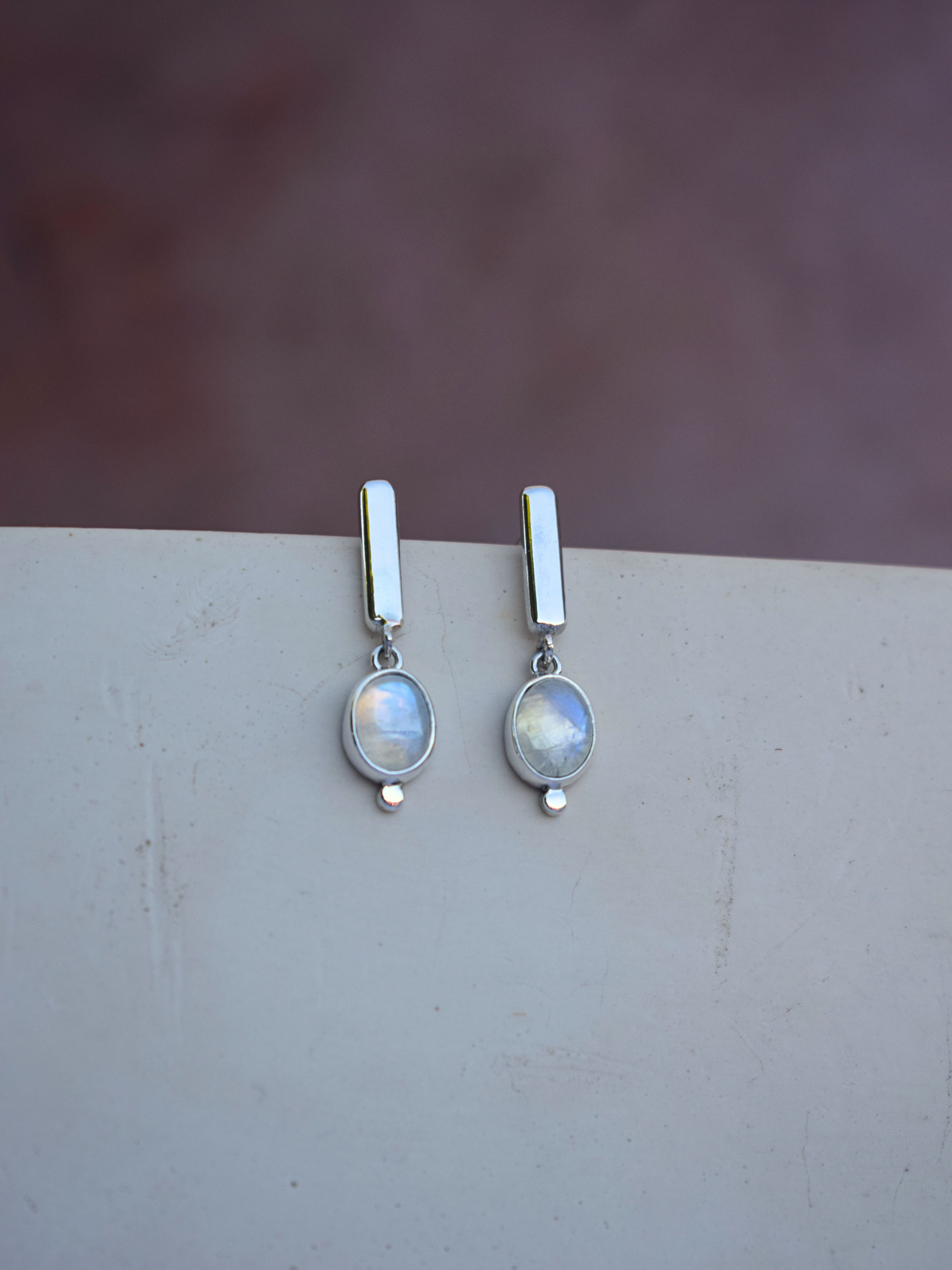Align Studs - Moonstone