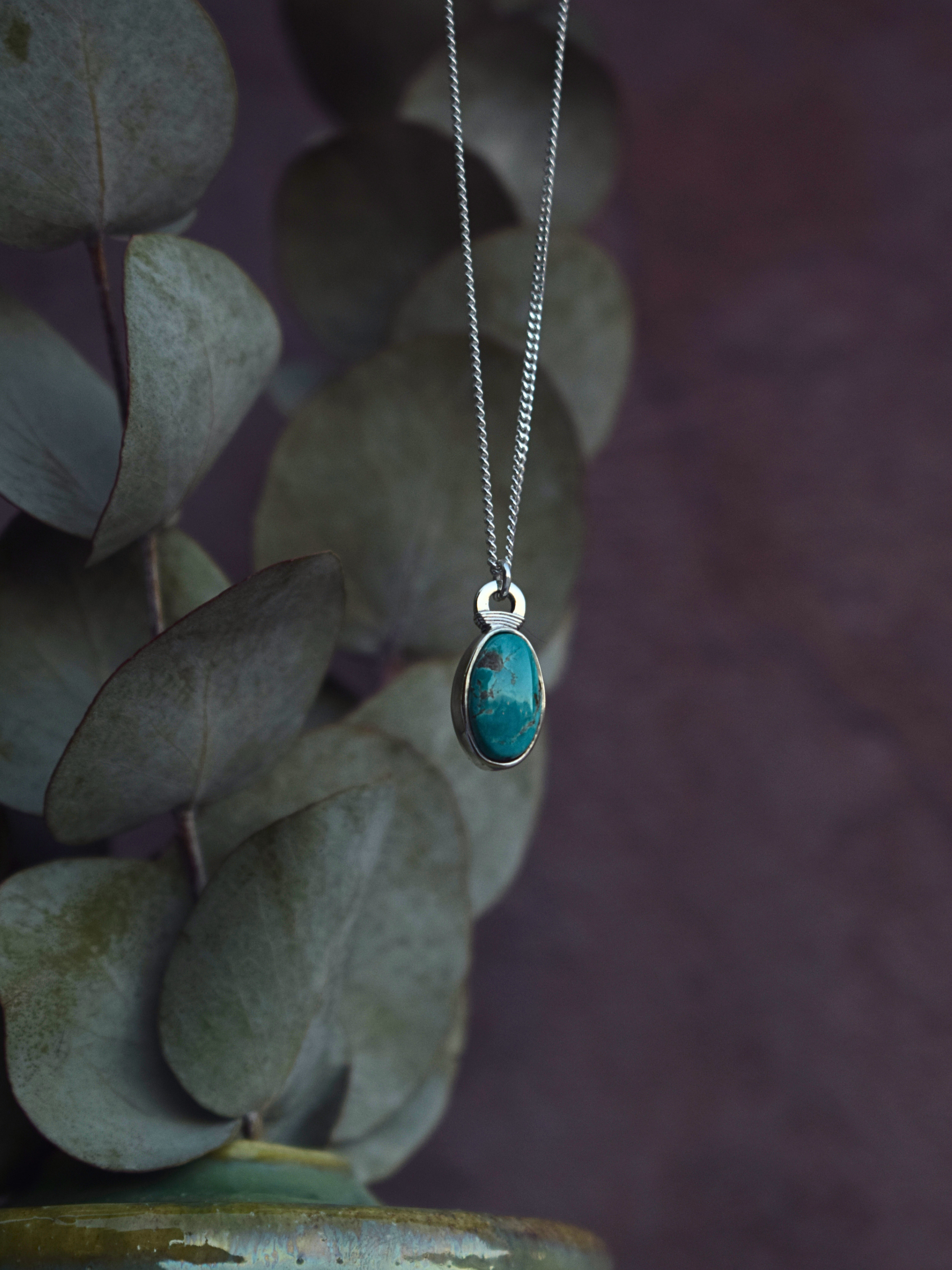 The Vessel Pendant | Fox Turquoise